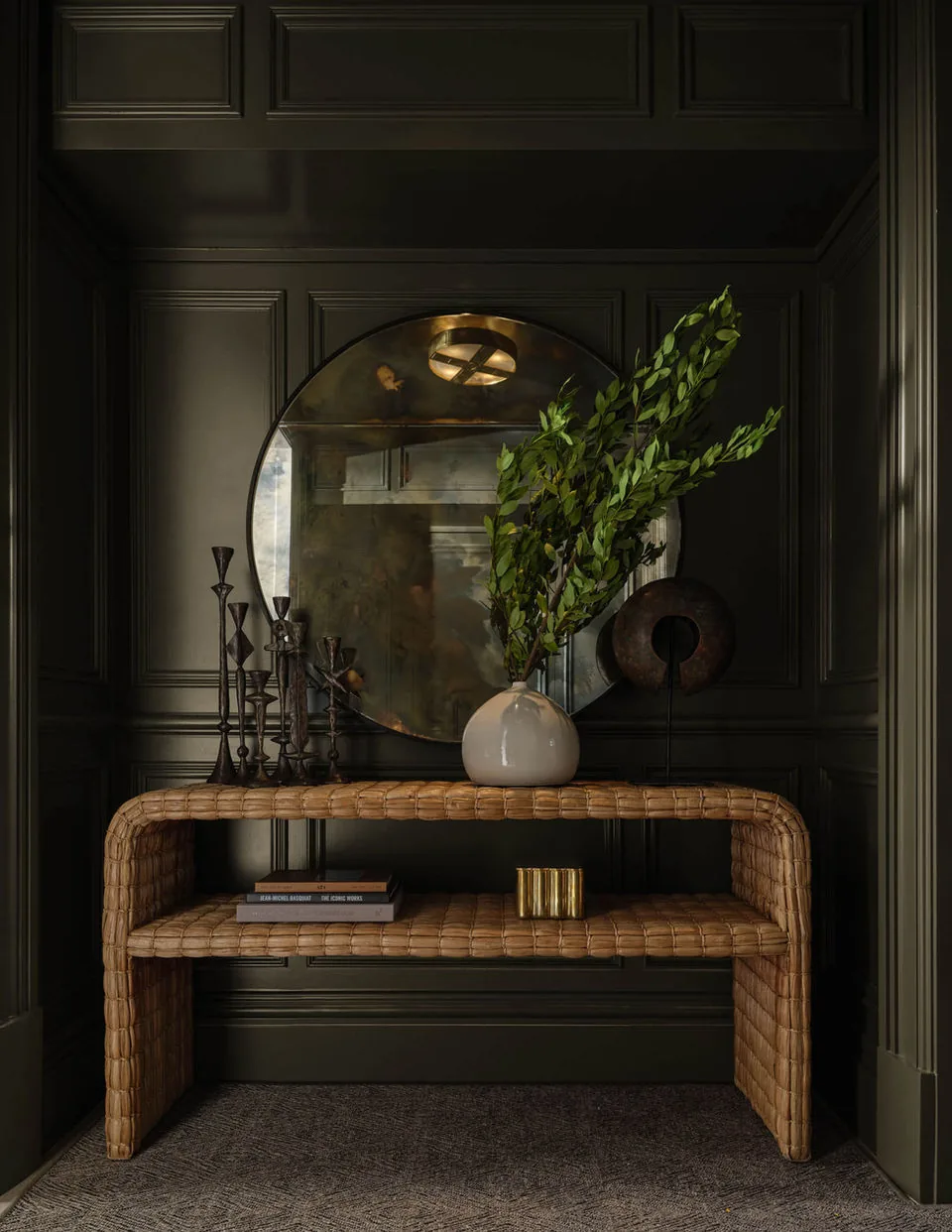 Room by Samantha Fischer Studio painted in Aegean Olive