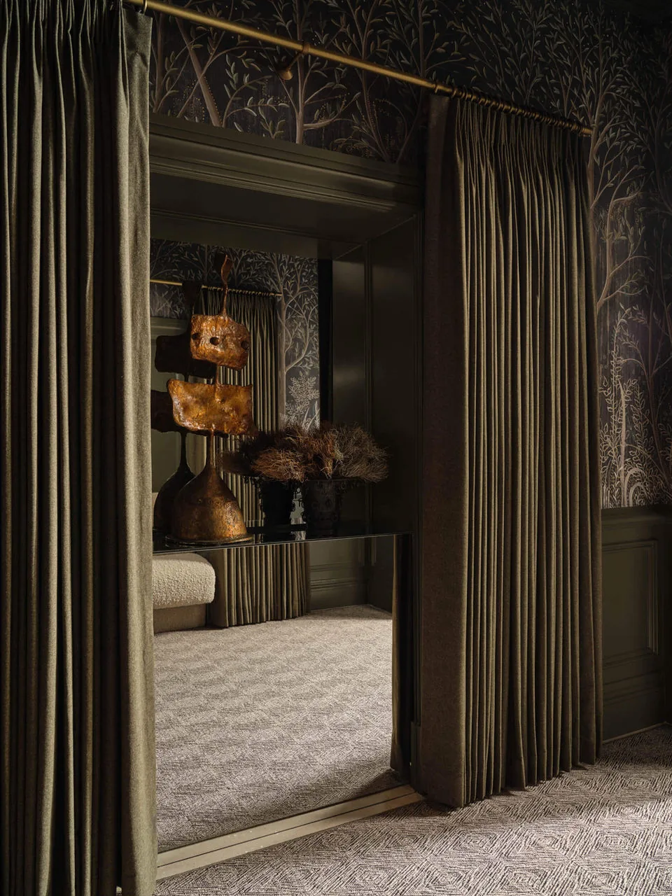 Room by Samantha Fischer Studio painted in Aegean Olive