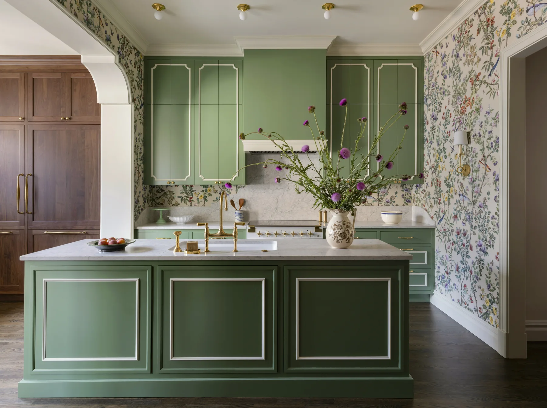 Room by Centered by Design painted in Calke Green