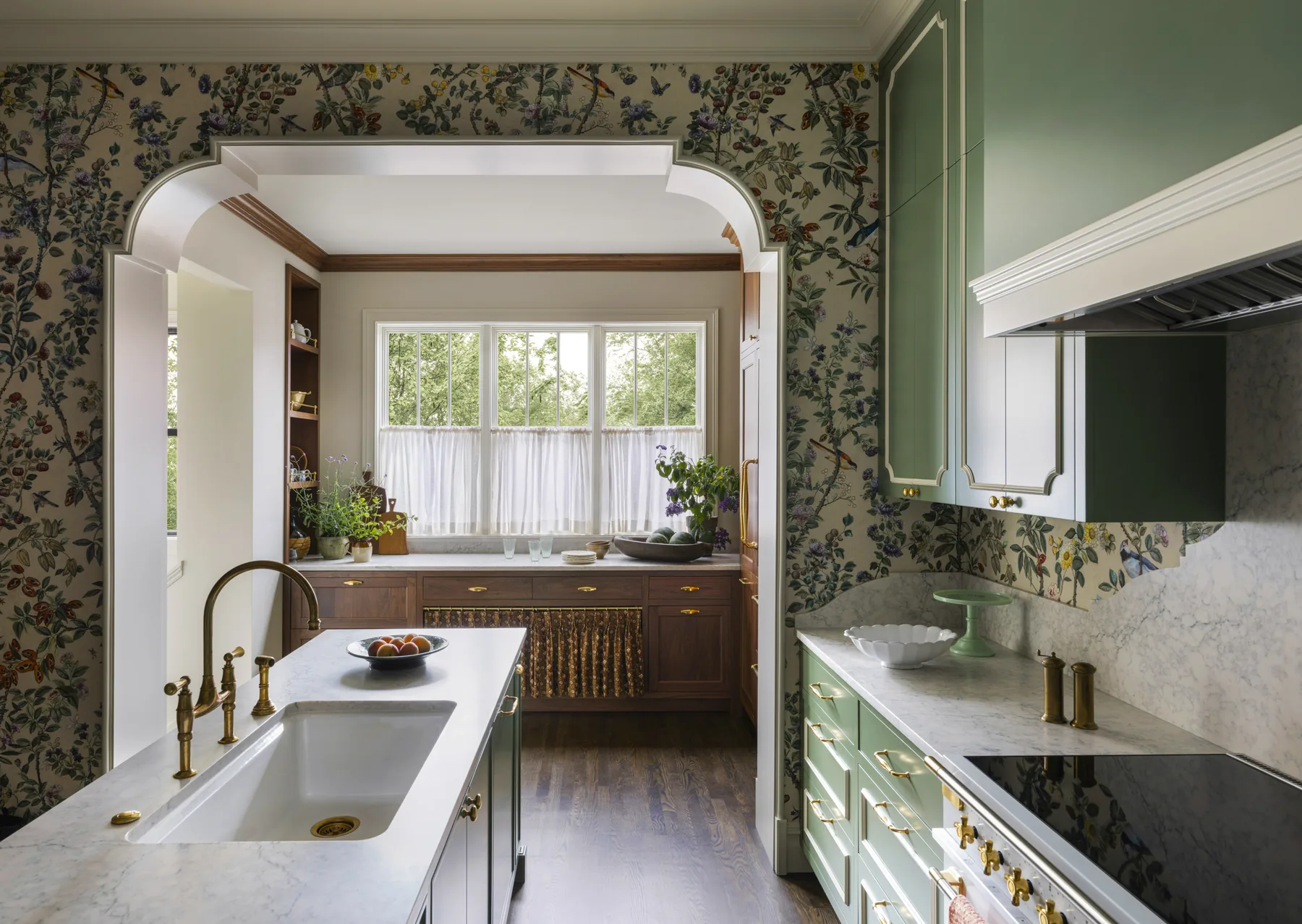 Room by Centered by Design painted in Calke Green