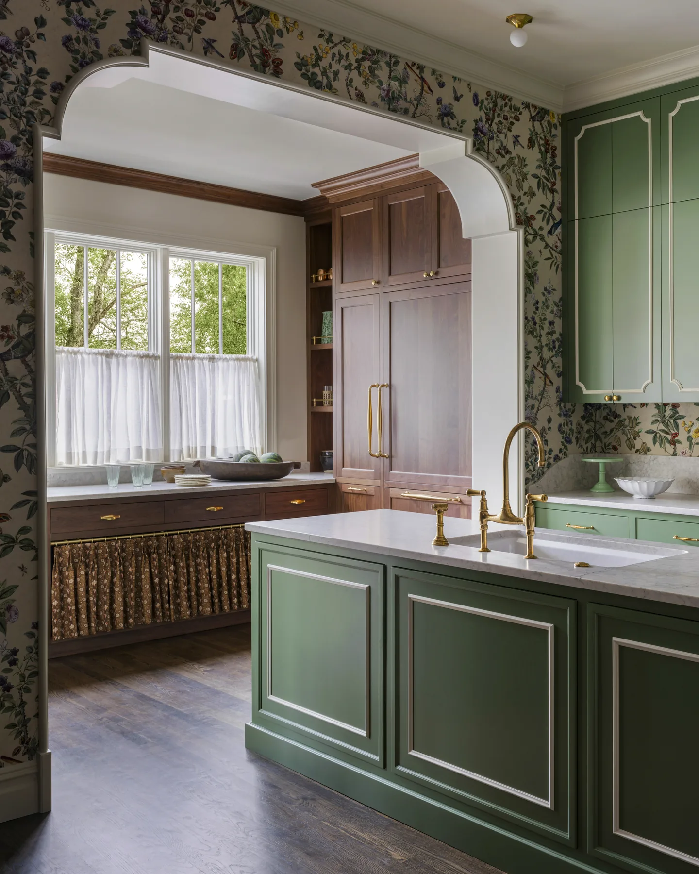 Room by Centered by Design painted in Calke Green