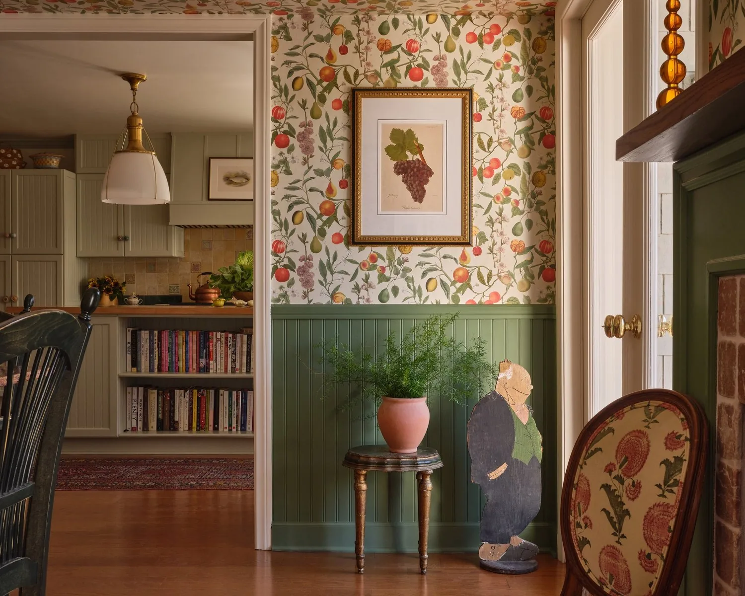 Room by Julia Chasman Design painted in Calke Green