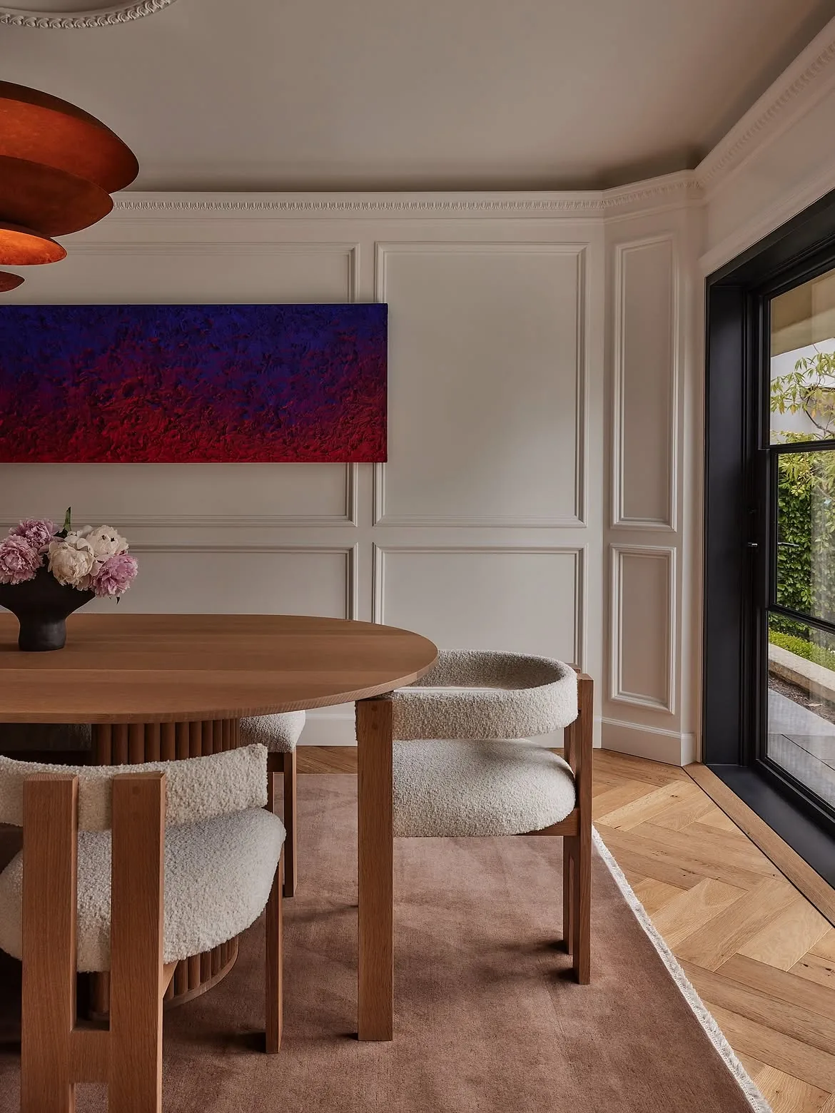 Room by Huma Sulaiman Design painted in Chantilly Lace