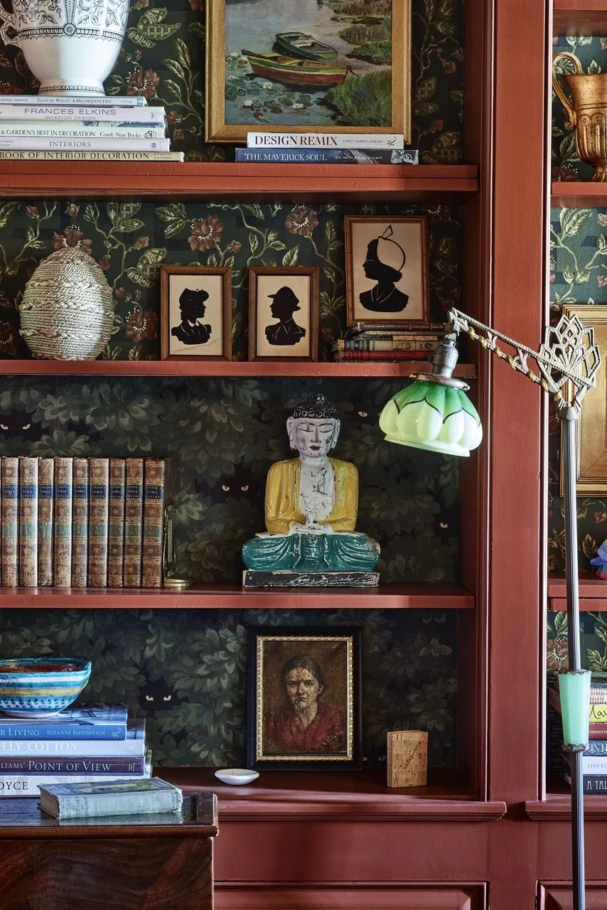 Room by Julia Chasman Design painted in Cherry Cola