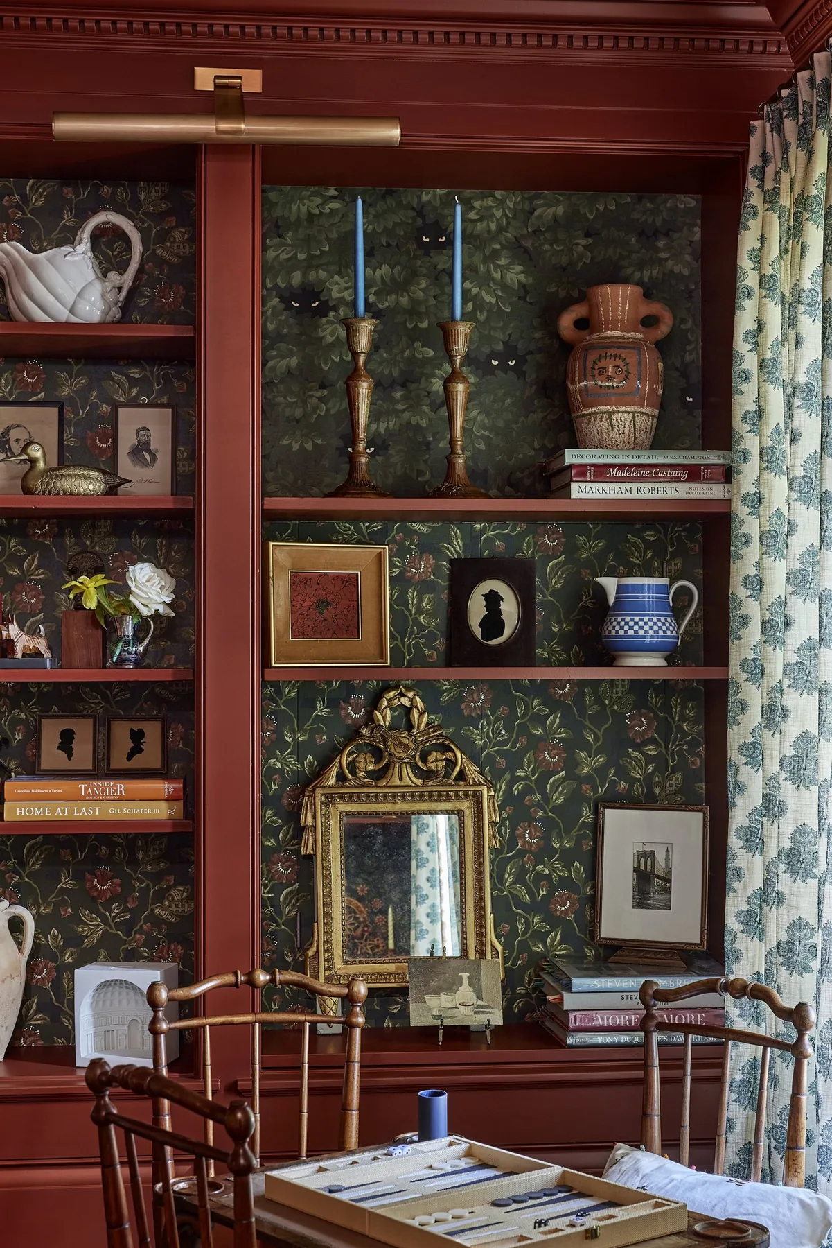 Room by Julia Chasman Design painted in Cherry Cola