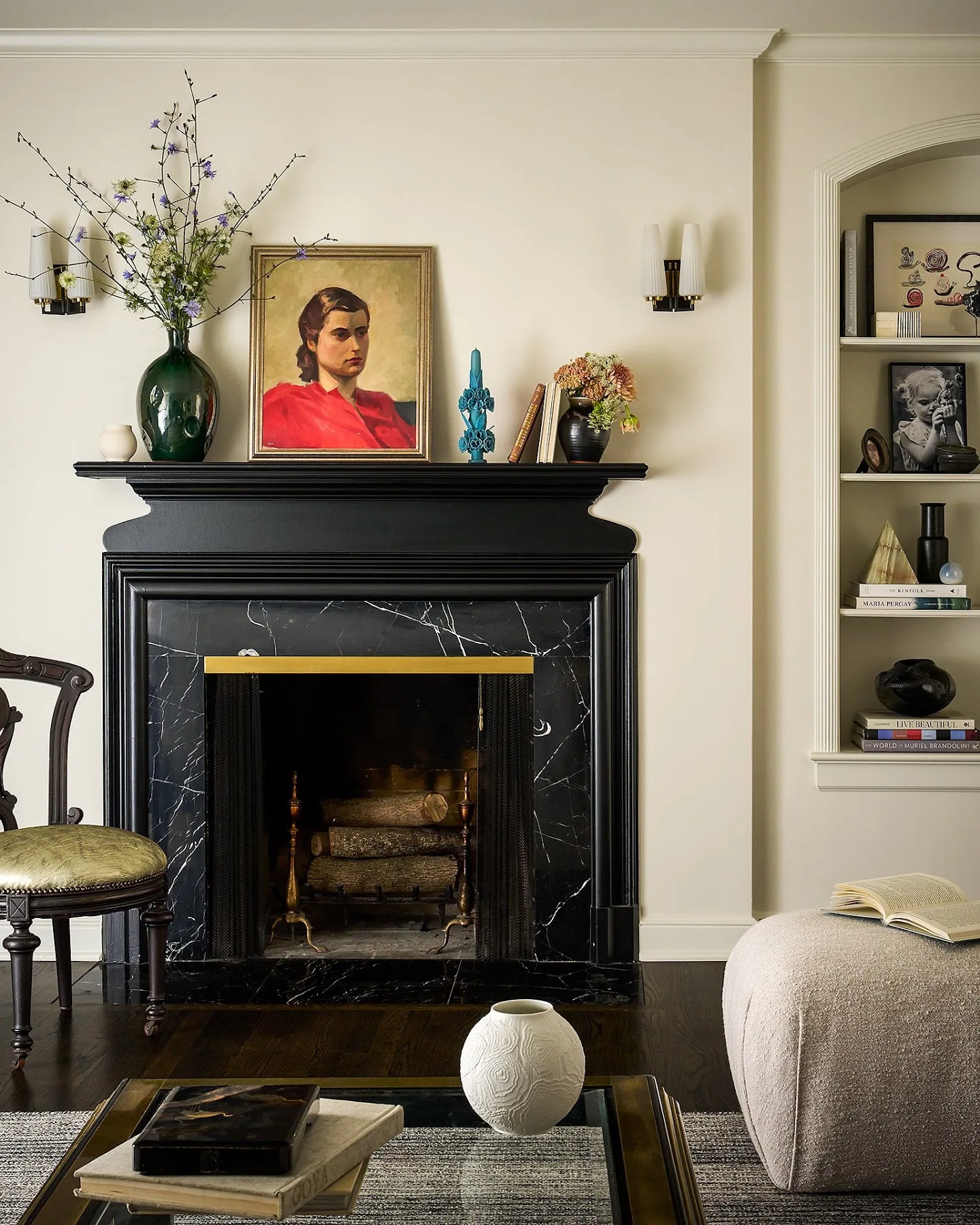 Room by Kristen Ekeland Interiors painted in China White