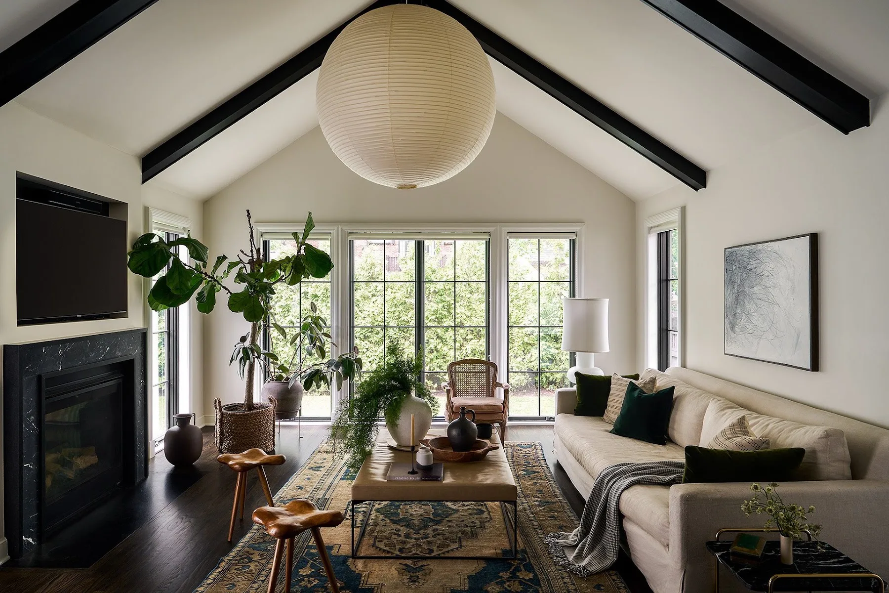 Room by Kristen Ekeland Interiors painted in China White