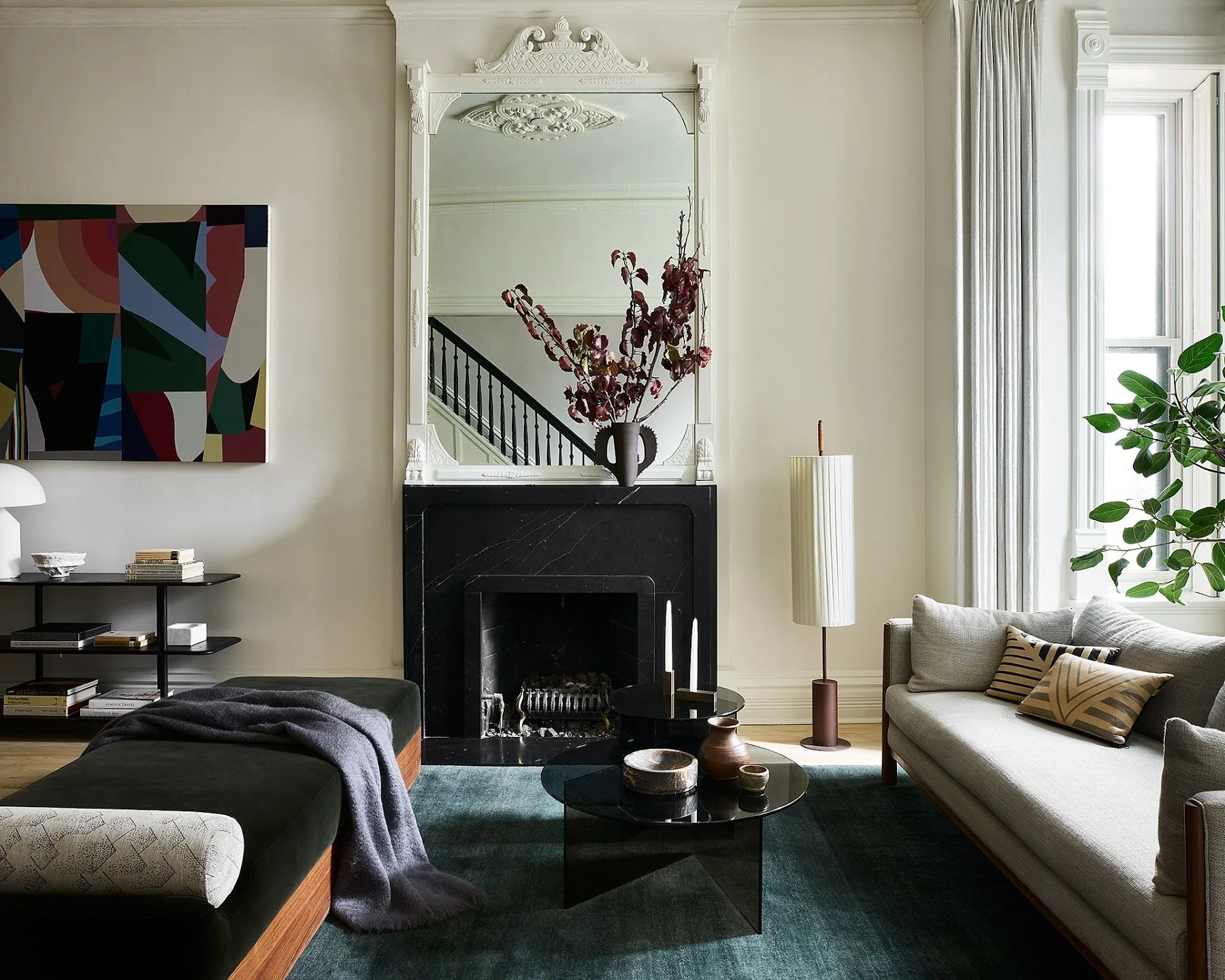 Room by Kristen Ekeland Interiors painted in China White