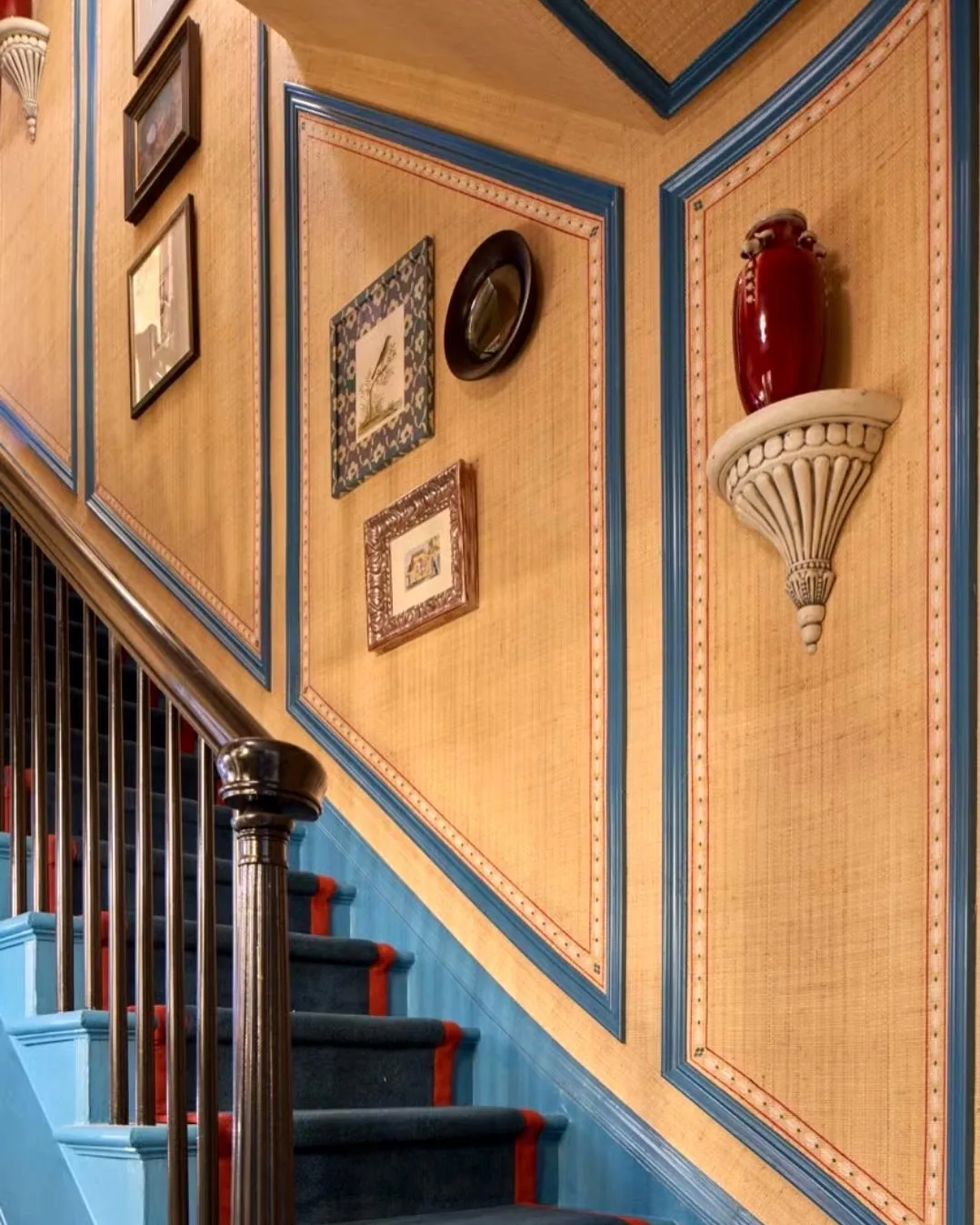 Room by James Thomas Interiors painted in Coat of Arms