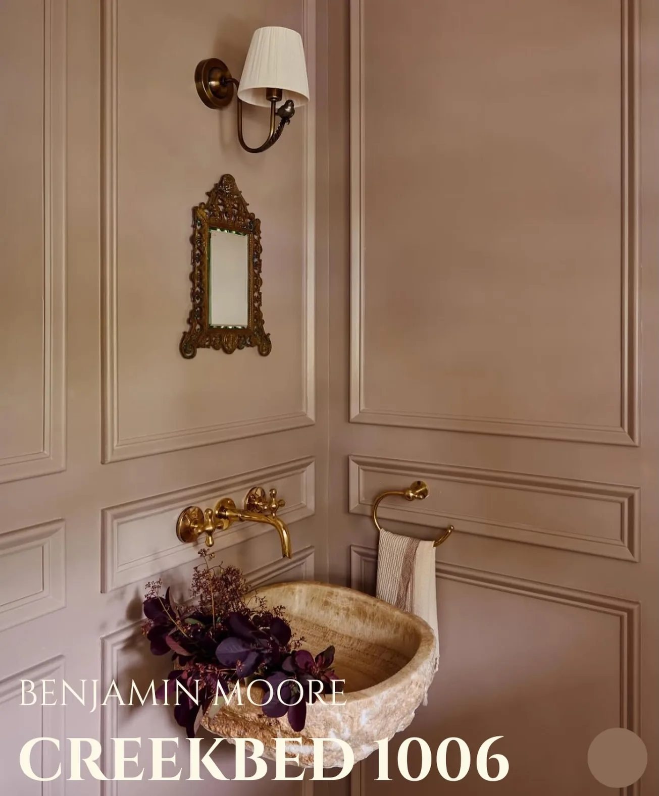 Room by Rosie Liberow Interiors painted in Creekbed