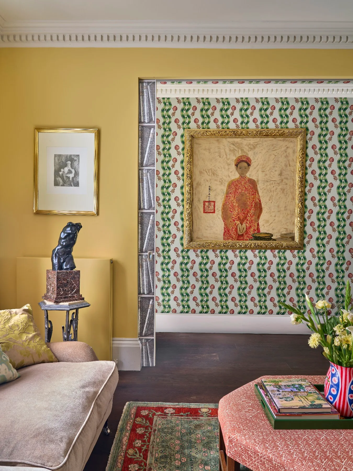 Room by Studio Hollond painted in Dayroom Yellow