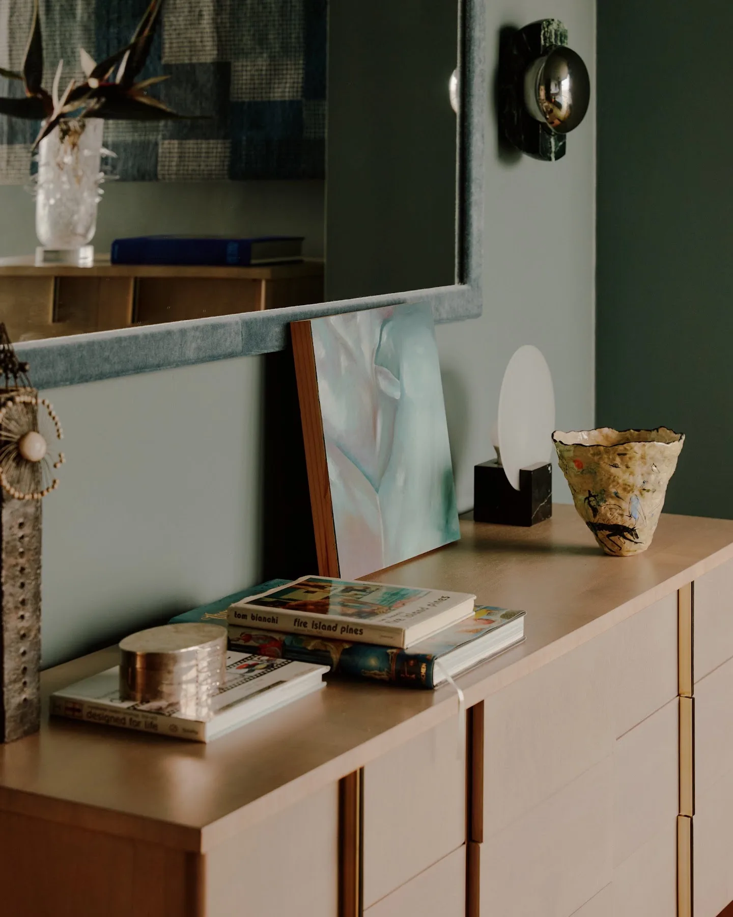 Room by Max Aboody Interiors painted in De Nimes