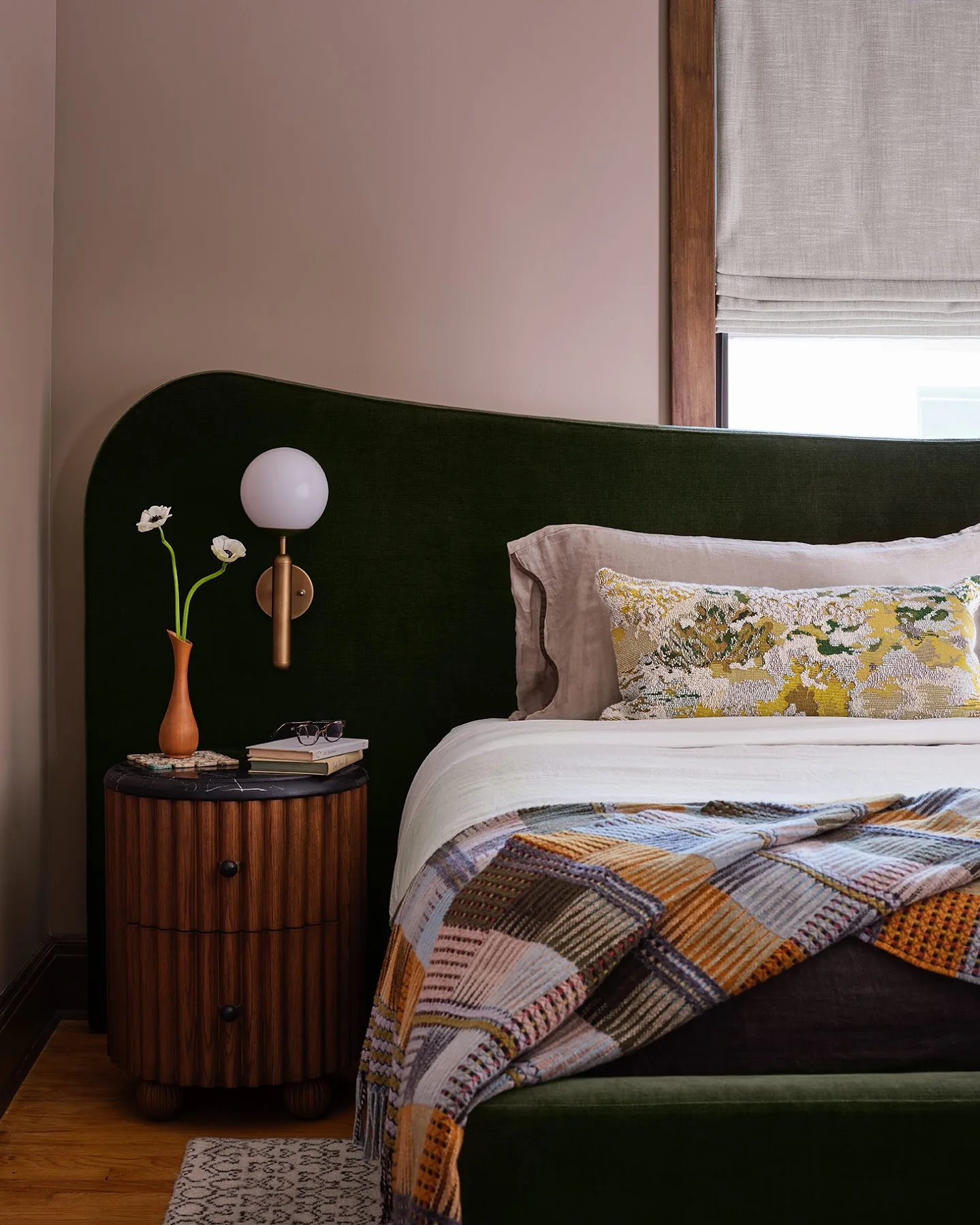 Room by Sarah Montgomery Interiors painted in Dead Salmon