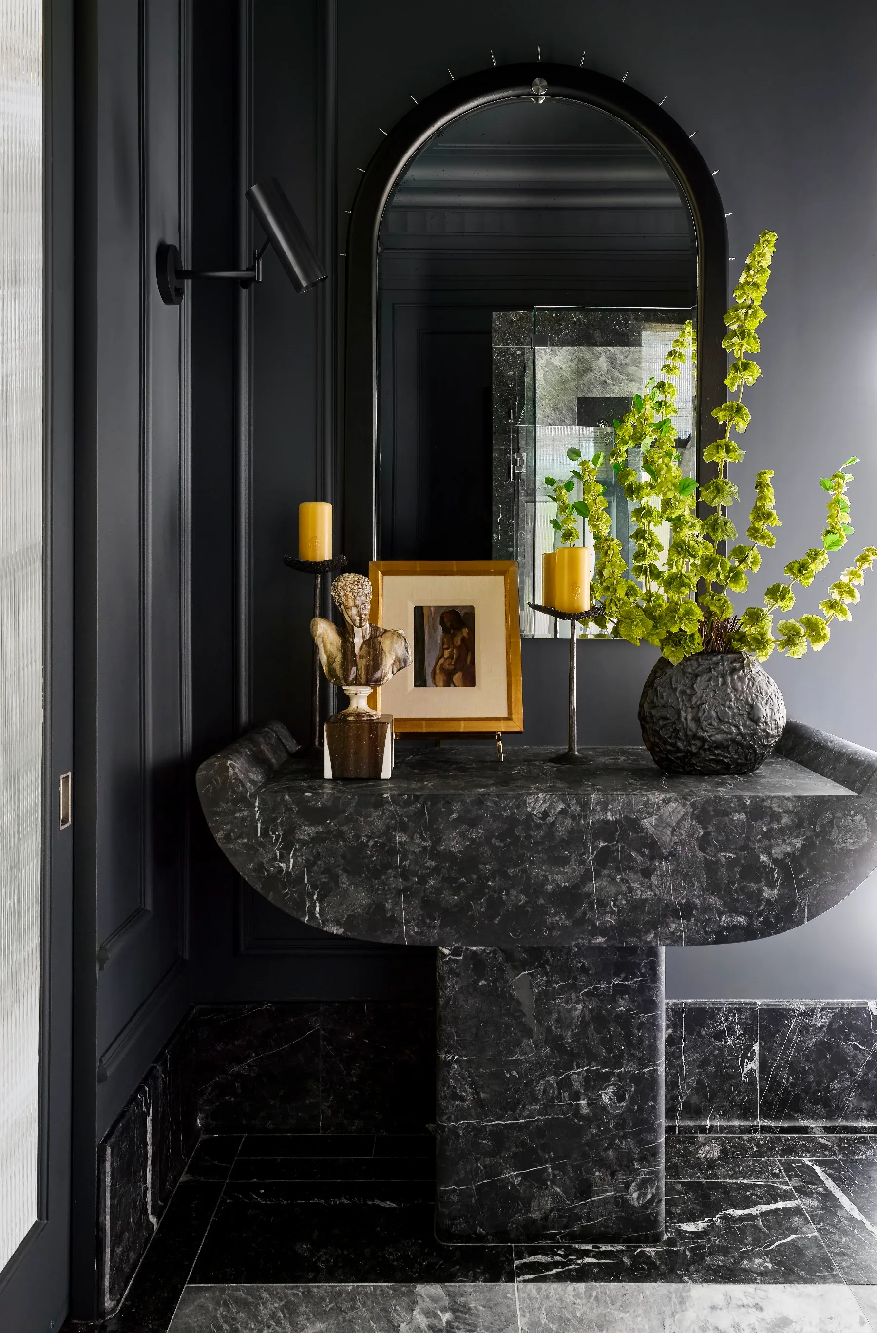Room by Donna Mondi Interior Design painted in Deep Secret