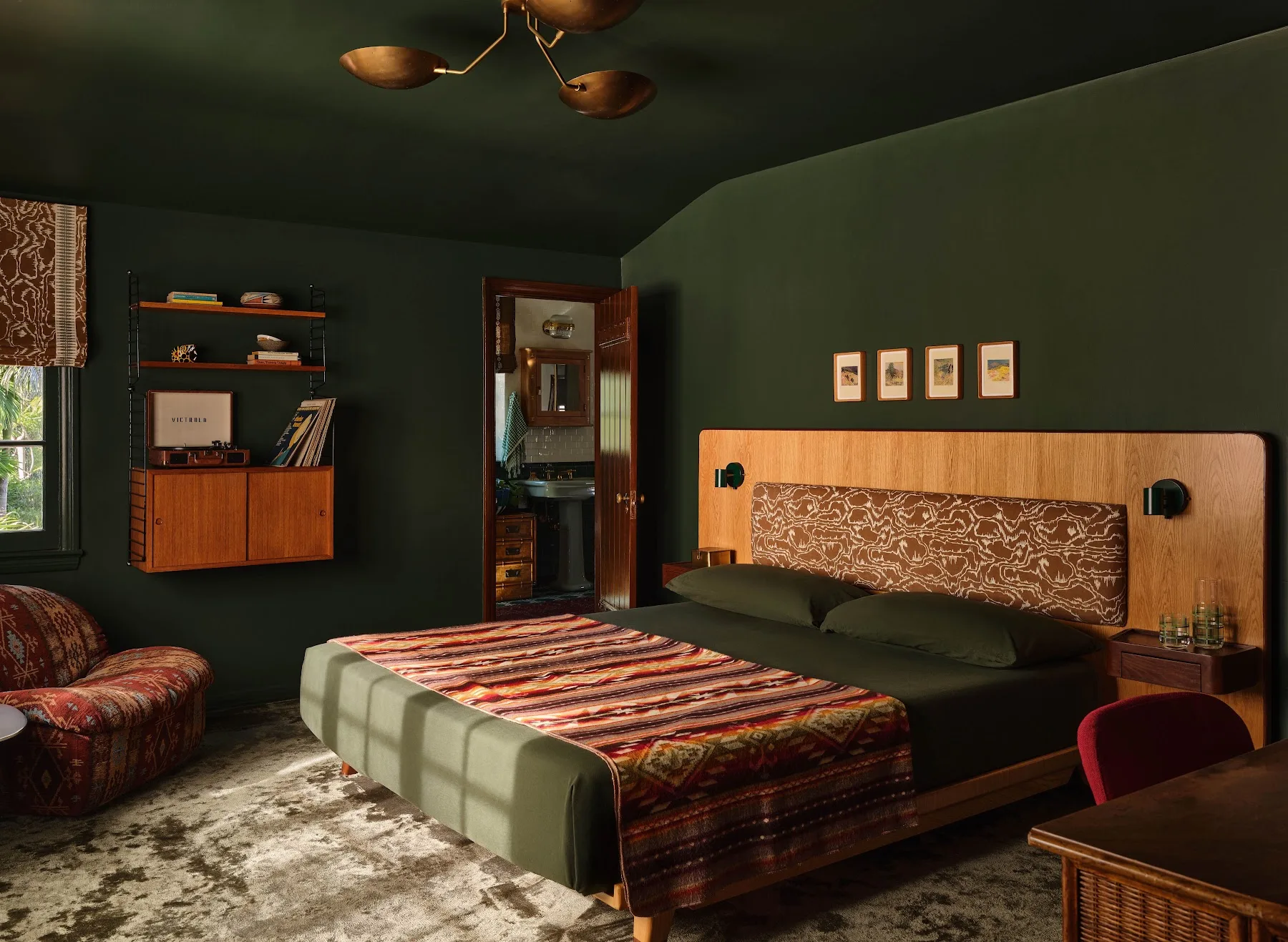 Room by Studio Nauleau painted in Duck Green
