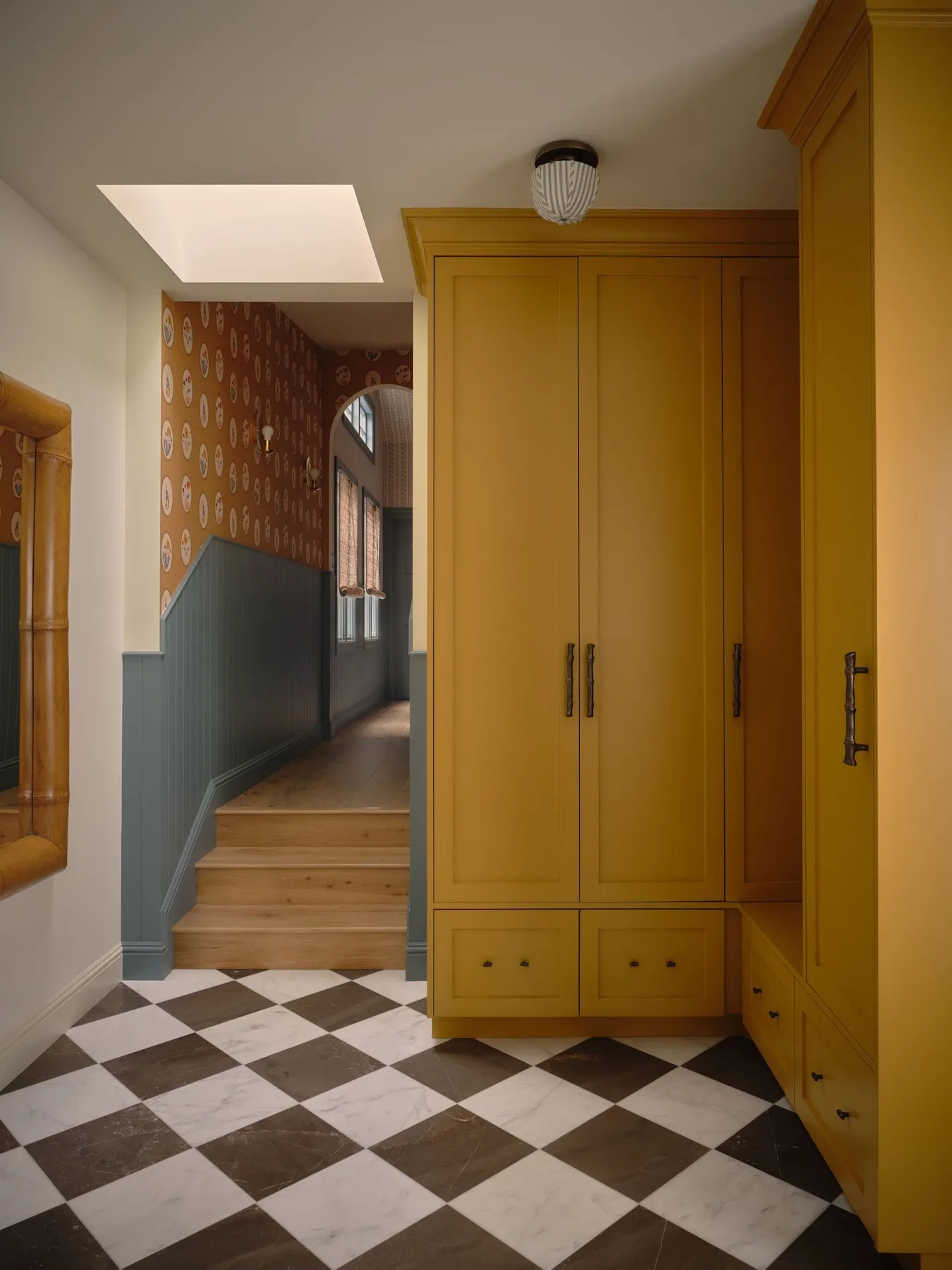 Room by Anja Michals Design painted in India Yellow