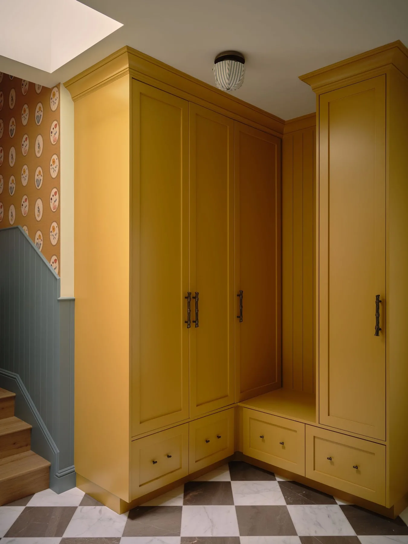 Room by Anja Michals Design painted in India Yellow
