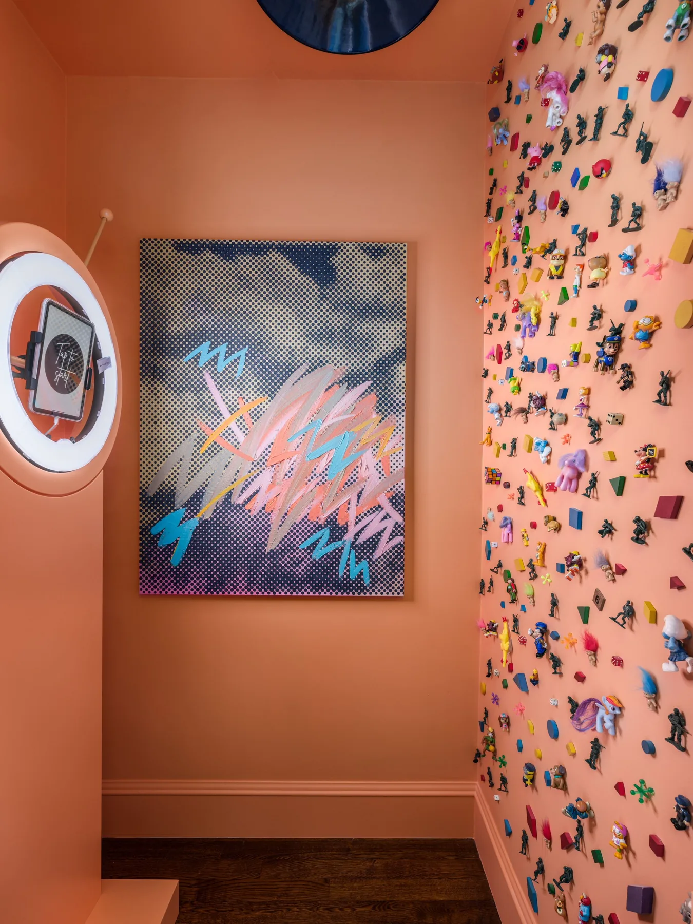 Room by HKB Interior Design painted in Inventive Orange