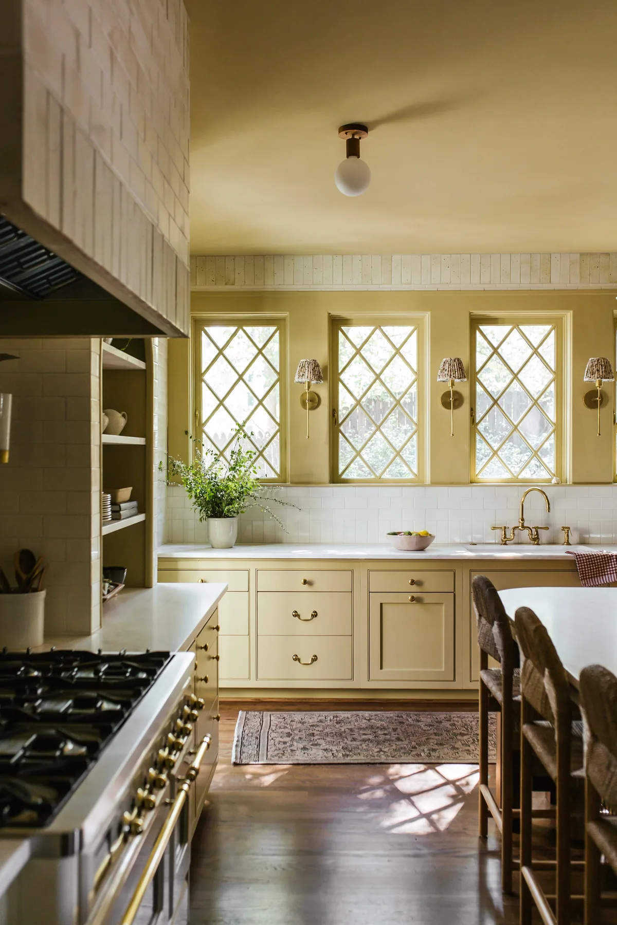 Room by The Misfit House painted in Late Wheat