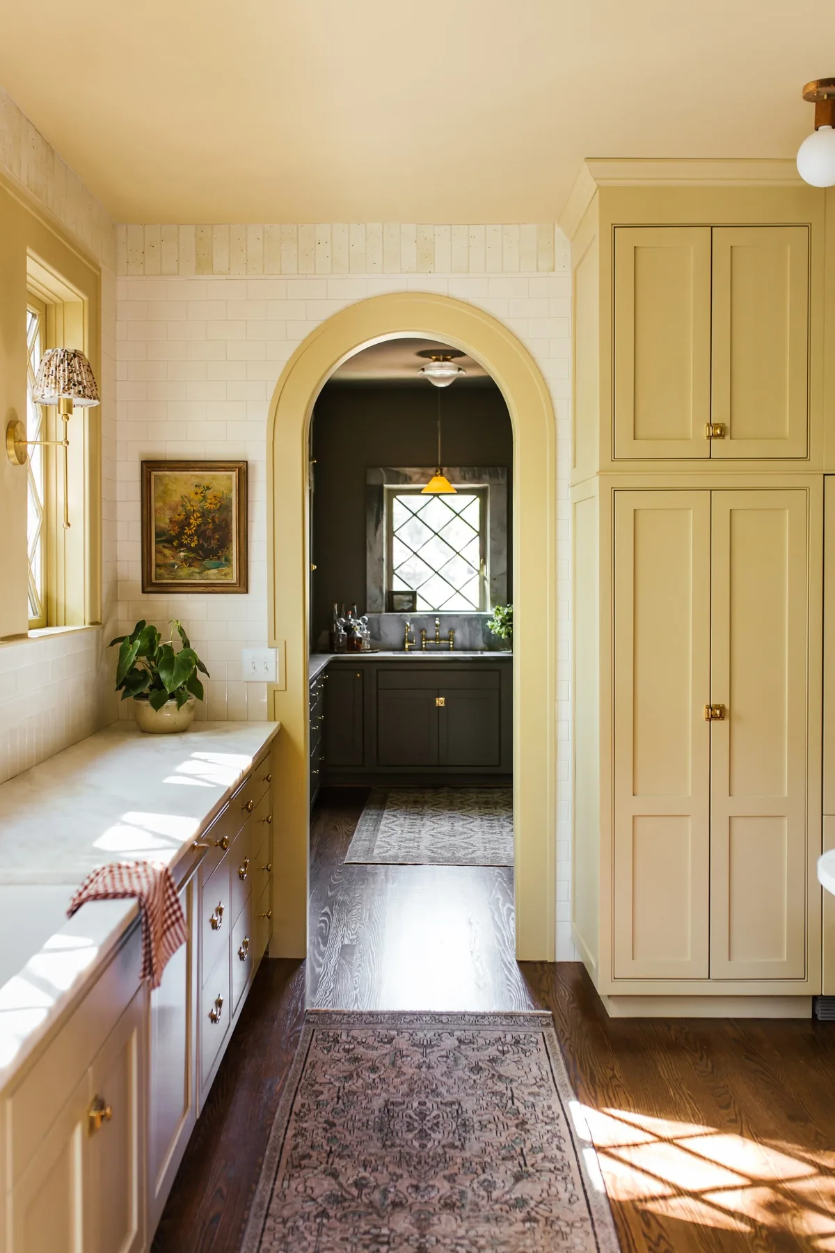 Room by The Misfit House painted in Late Wheat