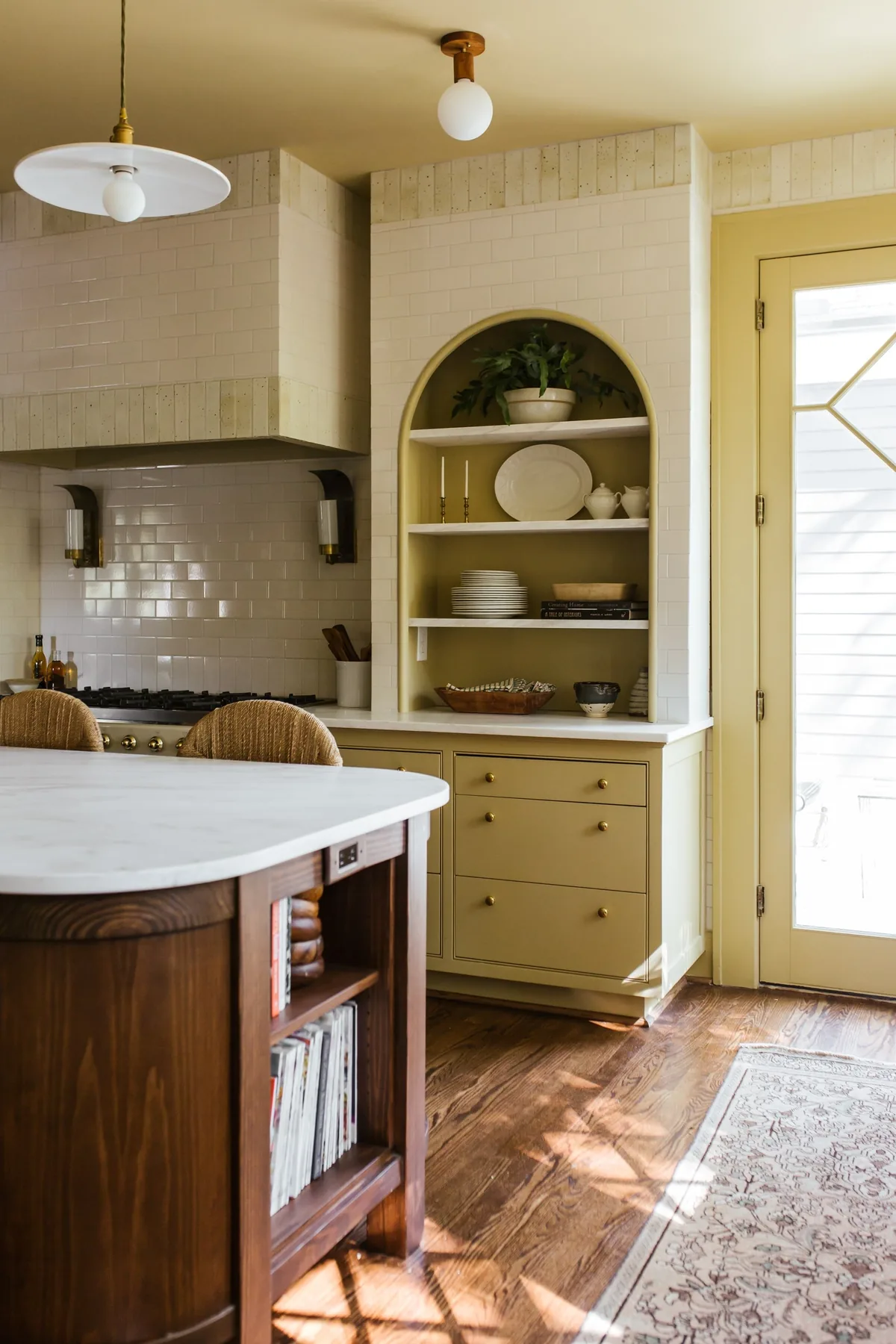 Room by The Misfit House painted in Late Wheat