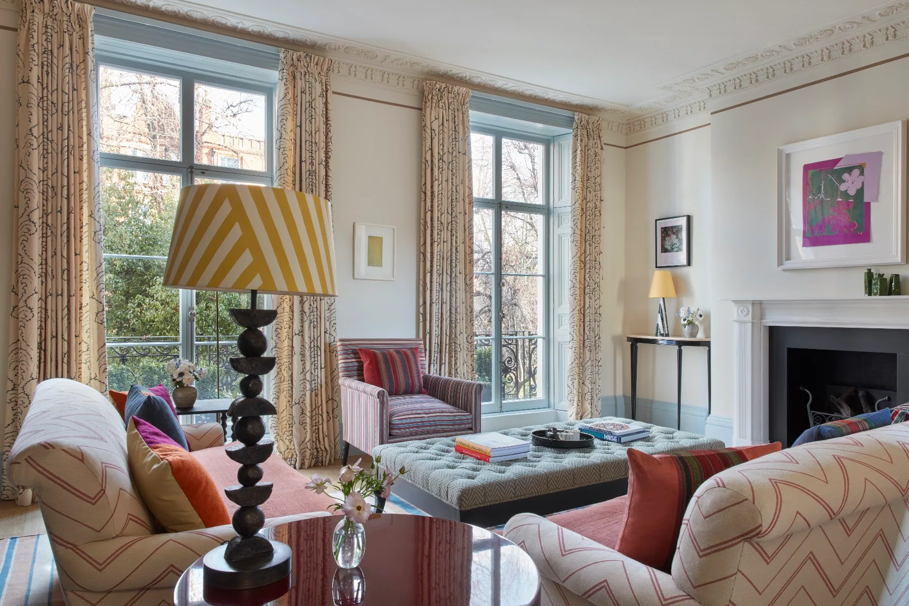 Room by Kate Guinness Design painted in Milk White