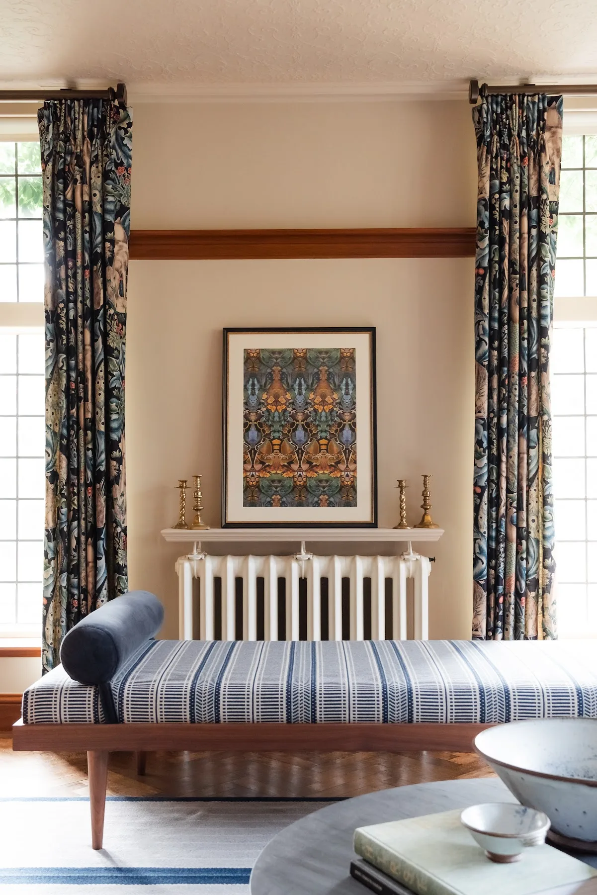 Room by Megan Griffin Interiors painted in Oxford Stone
