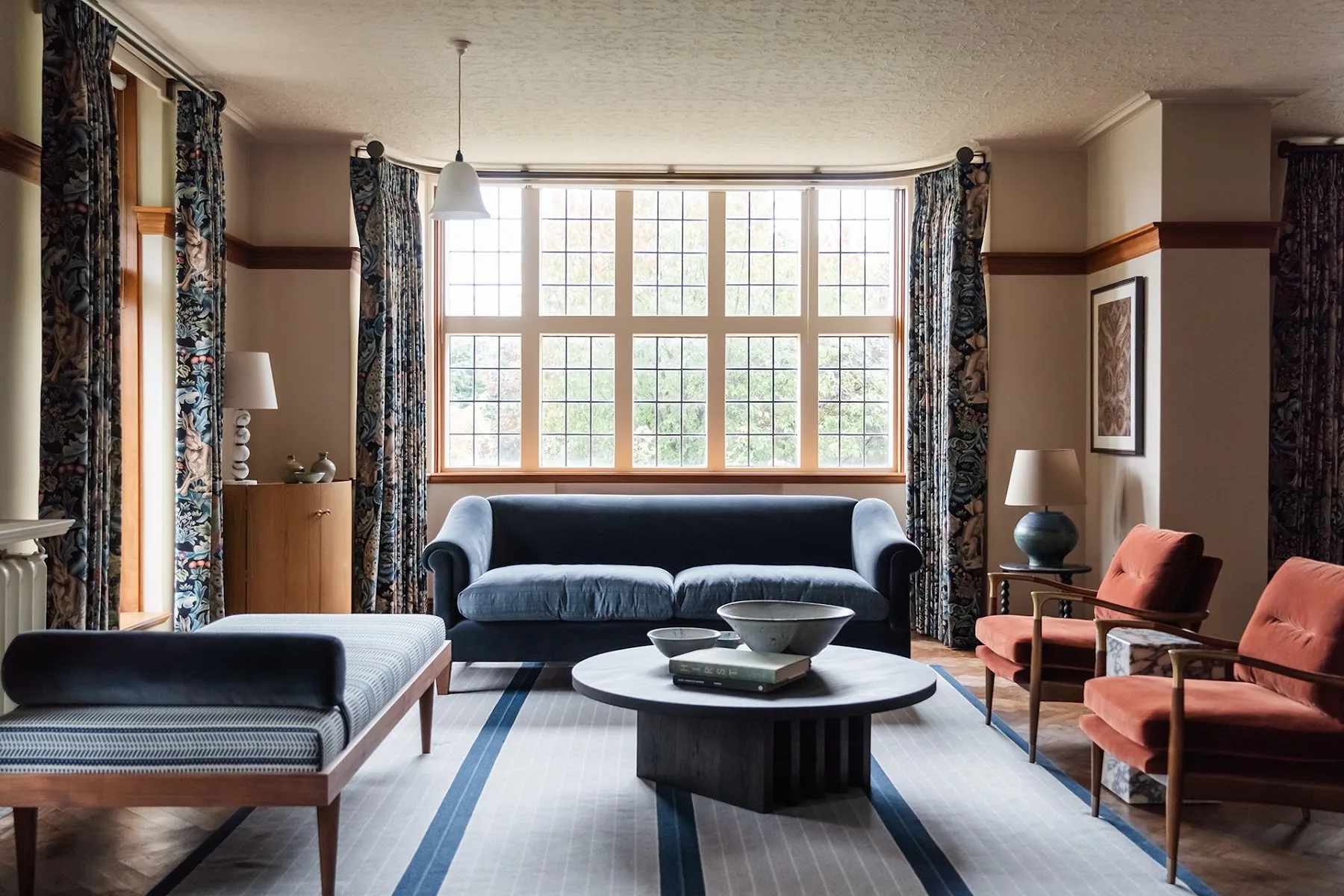 Room by Megan Griffin Interiors painted in Oxford Stone