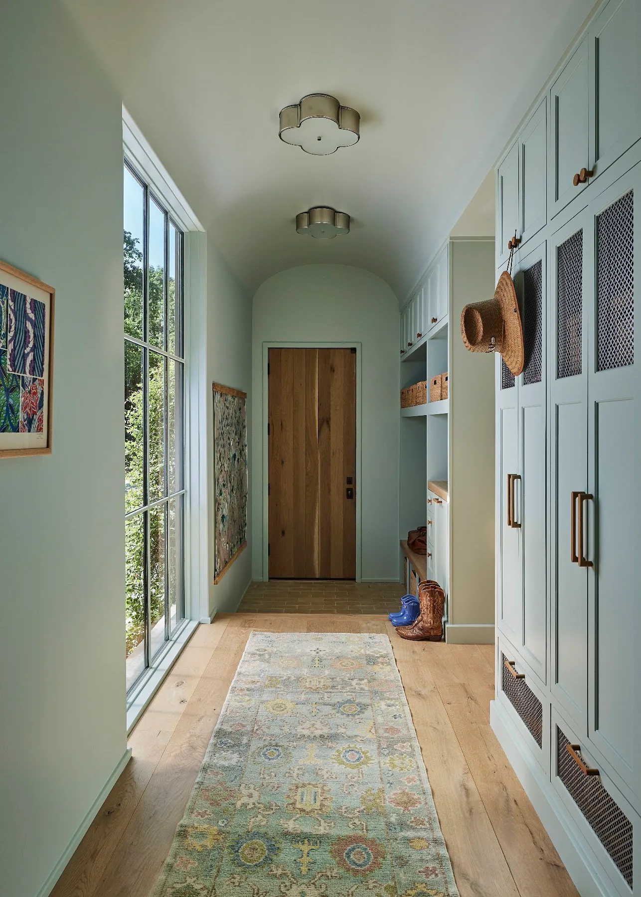 Room by ABH Interiors painted in Palladian Blue