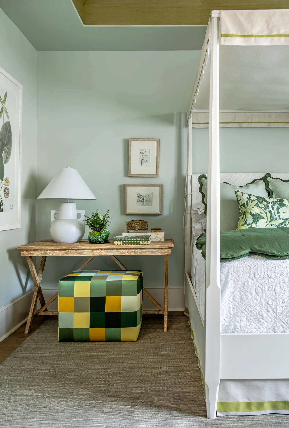 Room by Holt Interiors painted in Pine Frost
