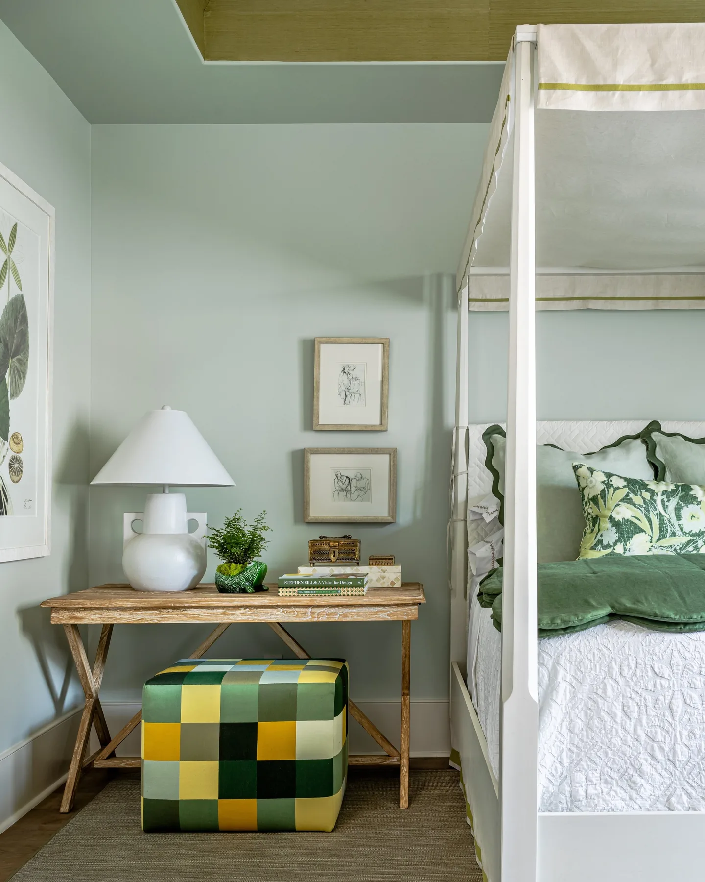 Room by Holt Interiors painted in Pine Frost