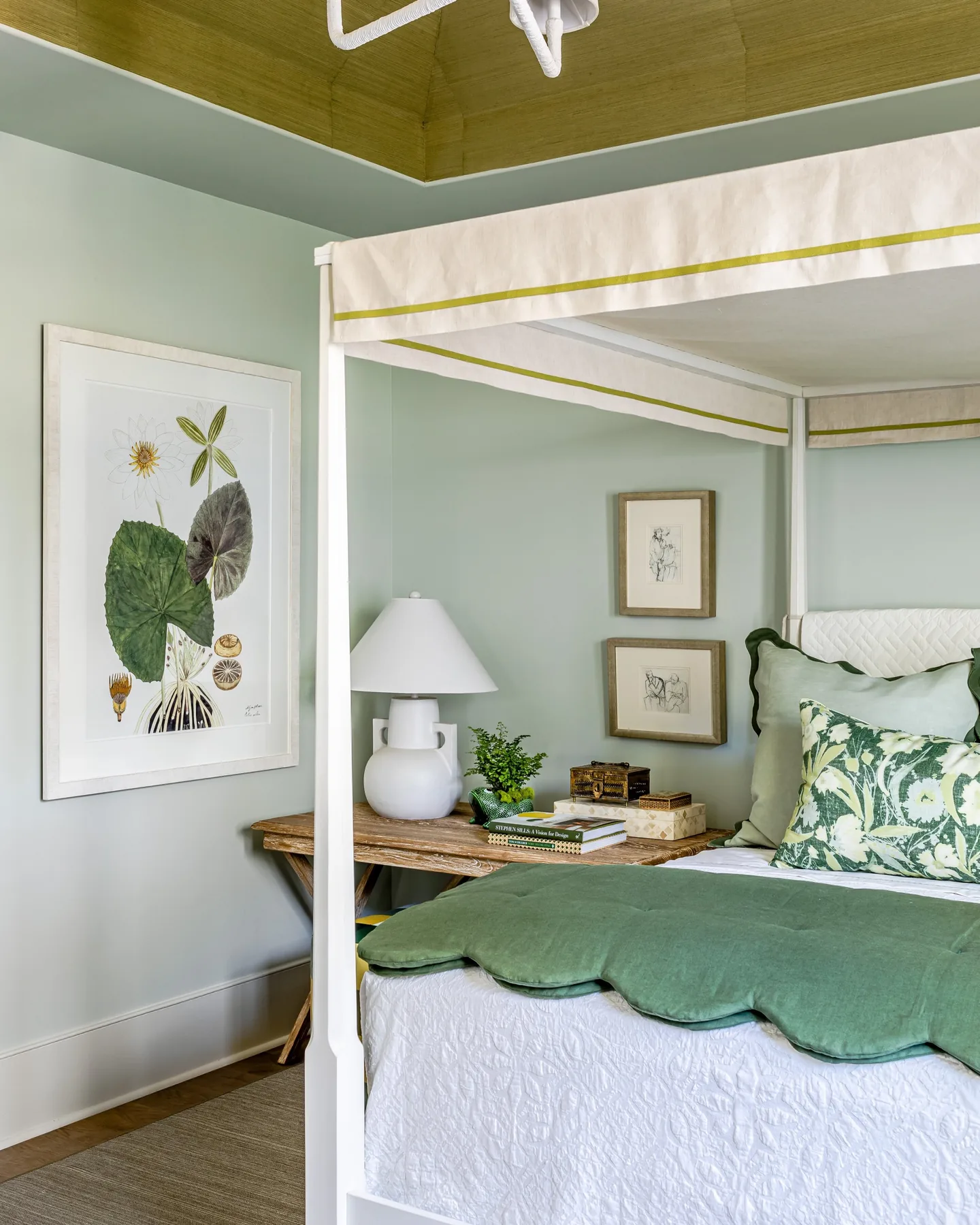 Room by Holt Interiors painted in Pine Frost