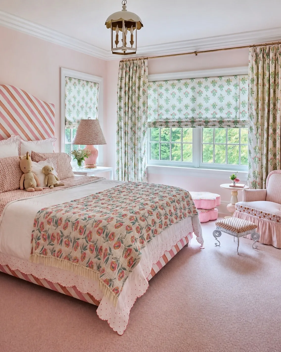 Room by The Kirby Home painted in Pink Cloud