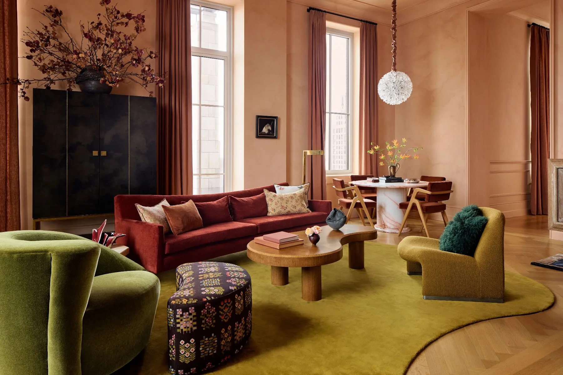 Room by John Ruggiero Studio painted in Pixie