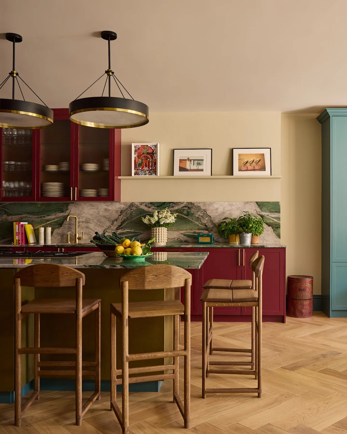 Room by Olivia Emery painted in Preference Red