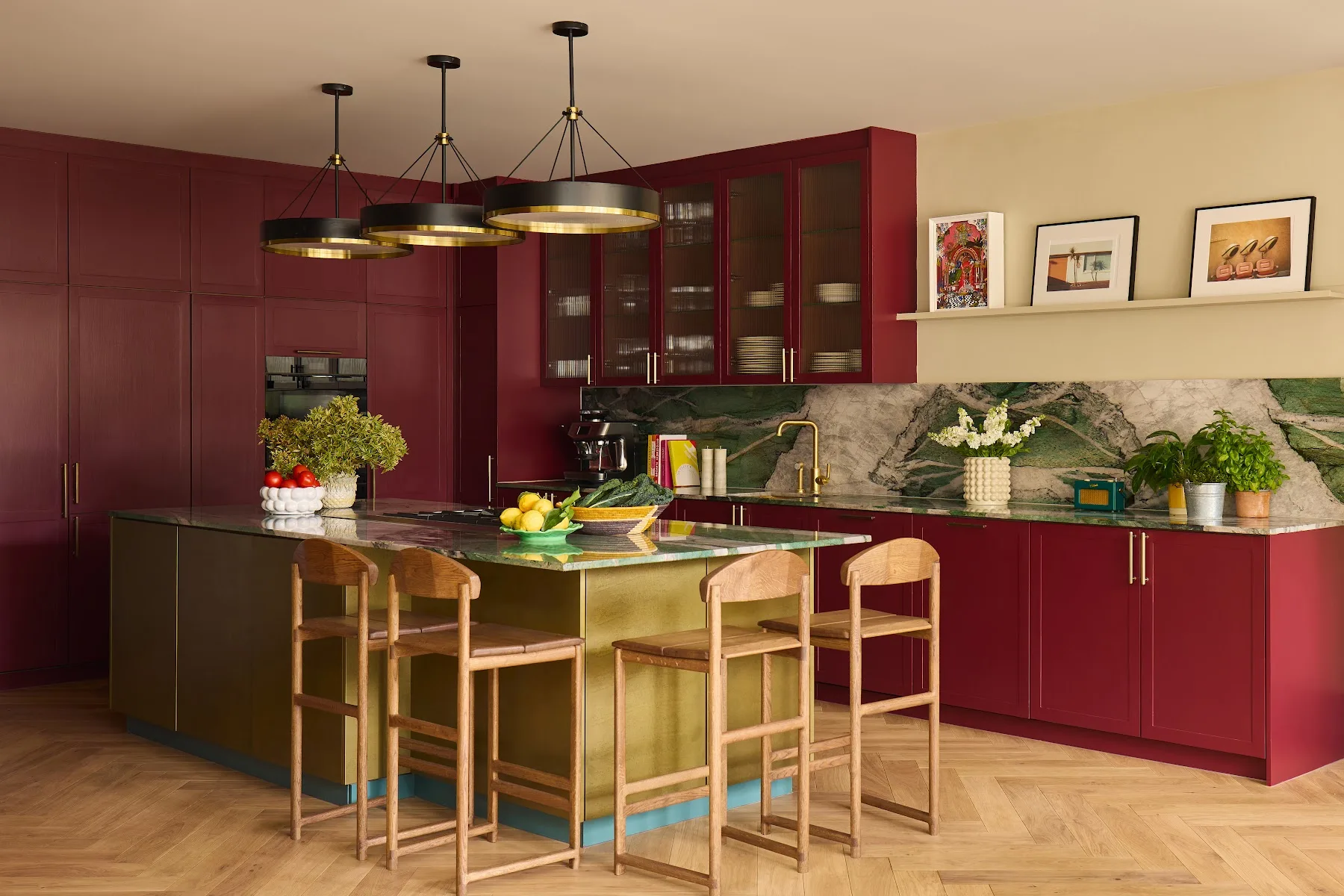 Room by Olivia Emery painted in Preference Red