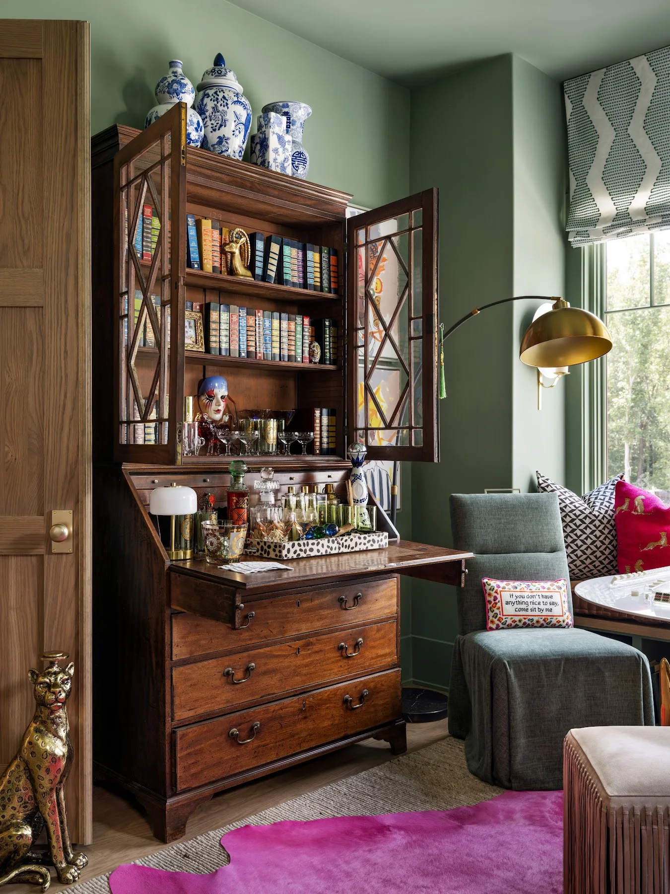 Room by Bebe Design Studio painted in Privilege Green