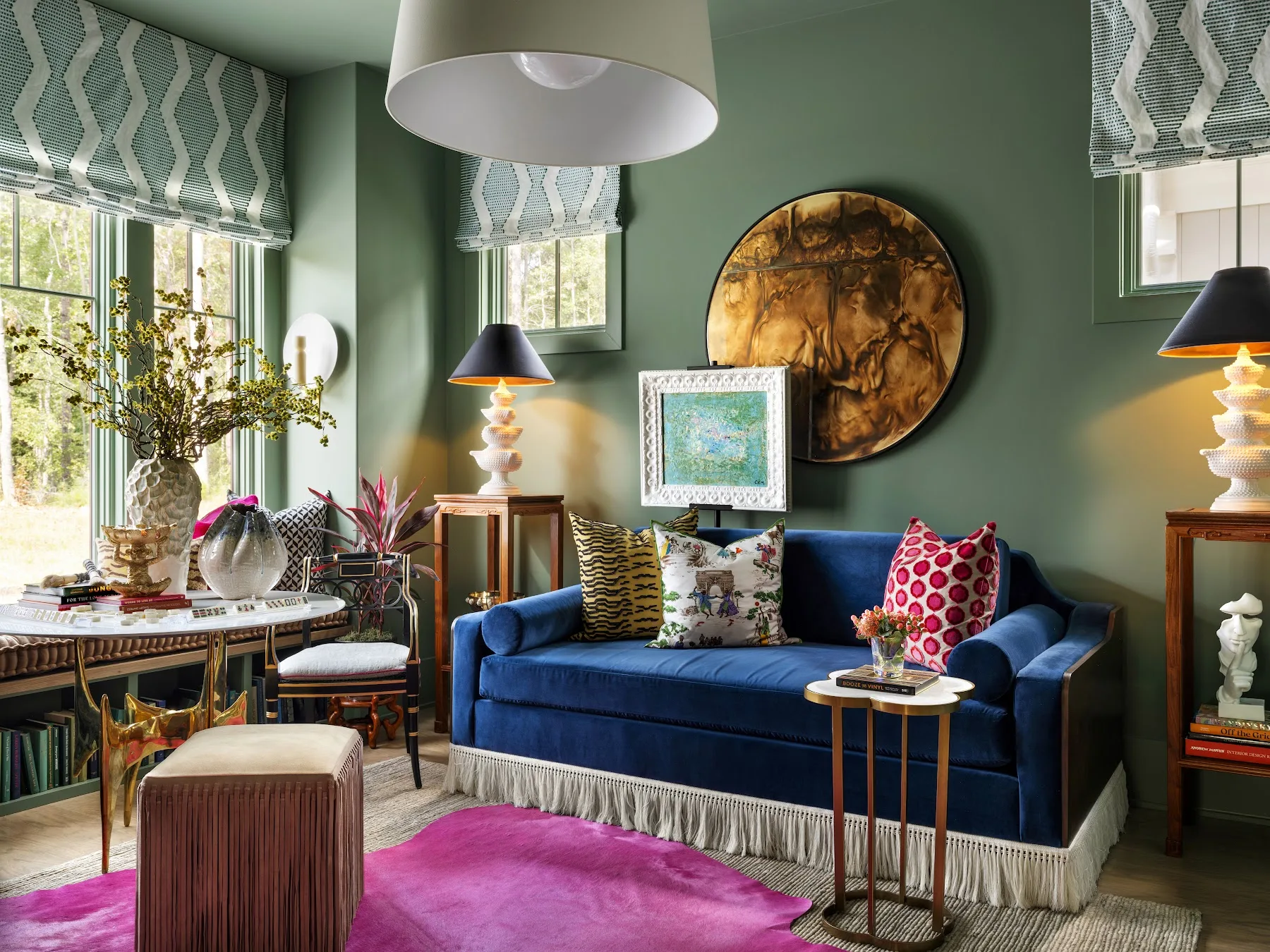 Room by Bebe Design Studio painted in Privilege Green