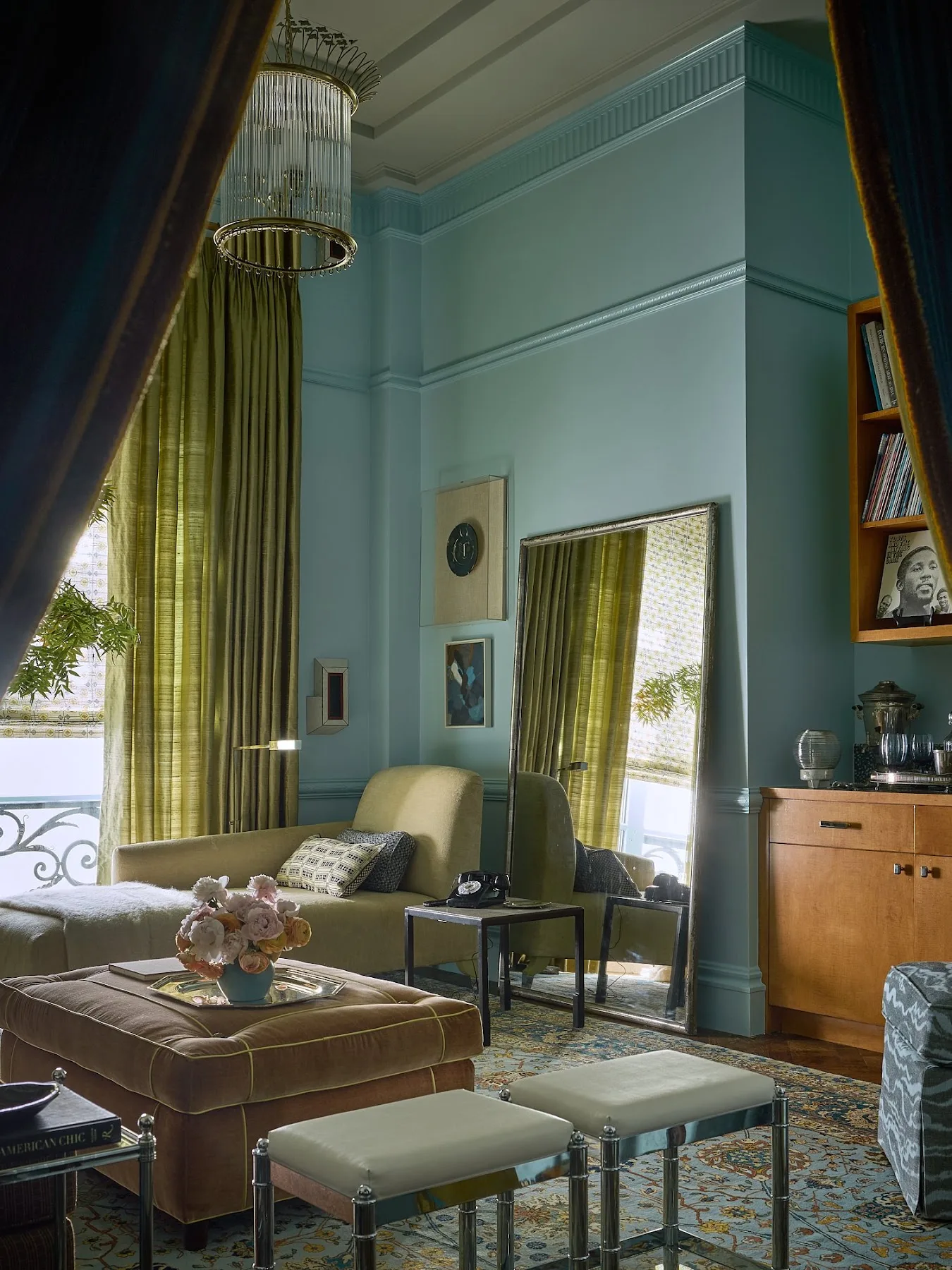 Room by Avery Cox Design painted in Robin's Nest