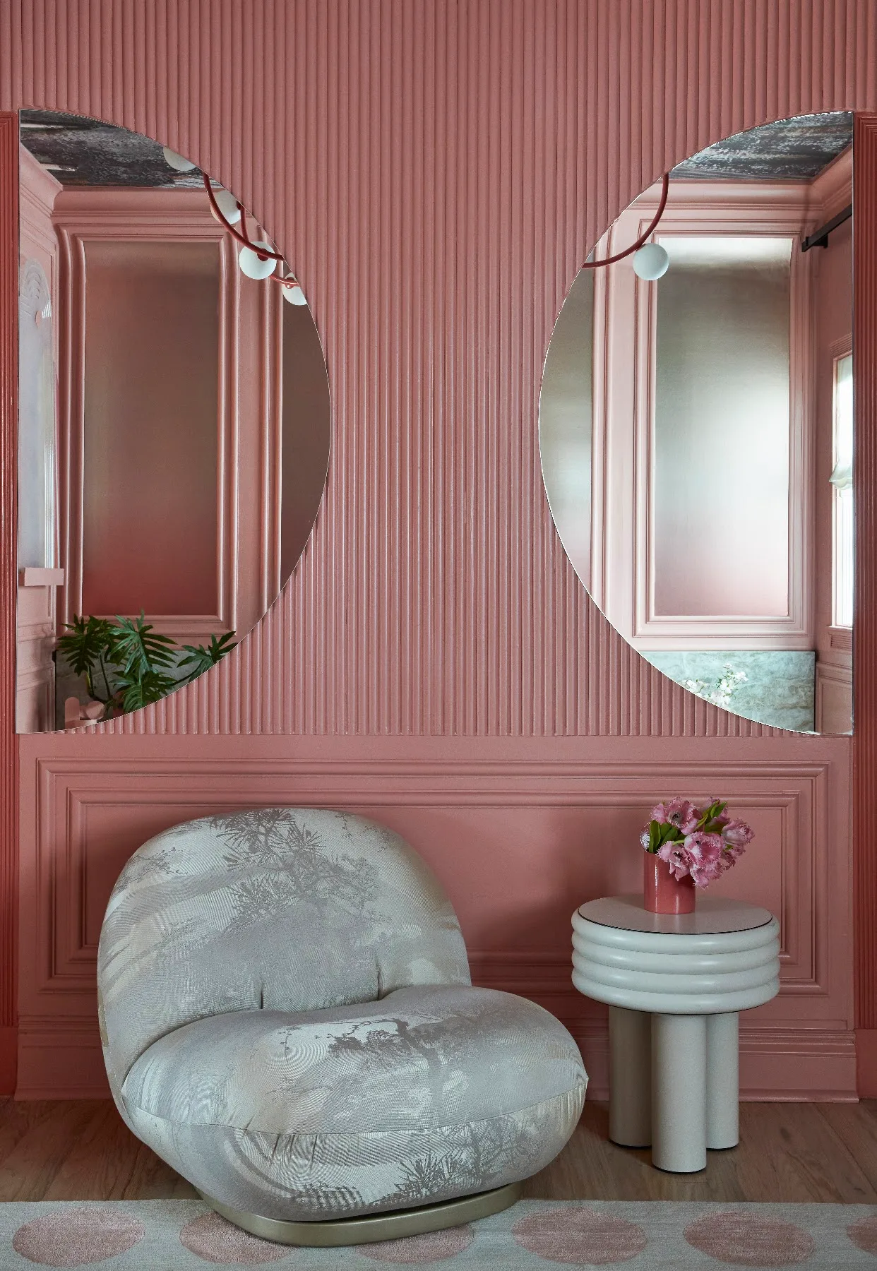 Room by Nina Magon Studio painted in Rosy Tan