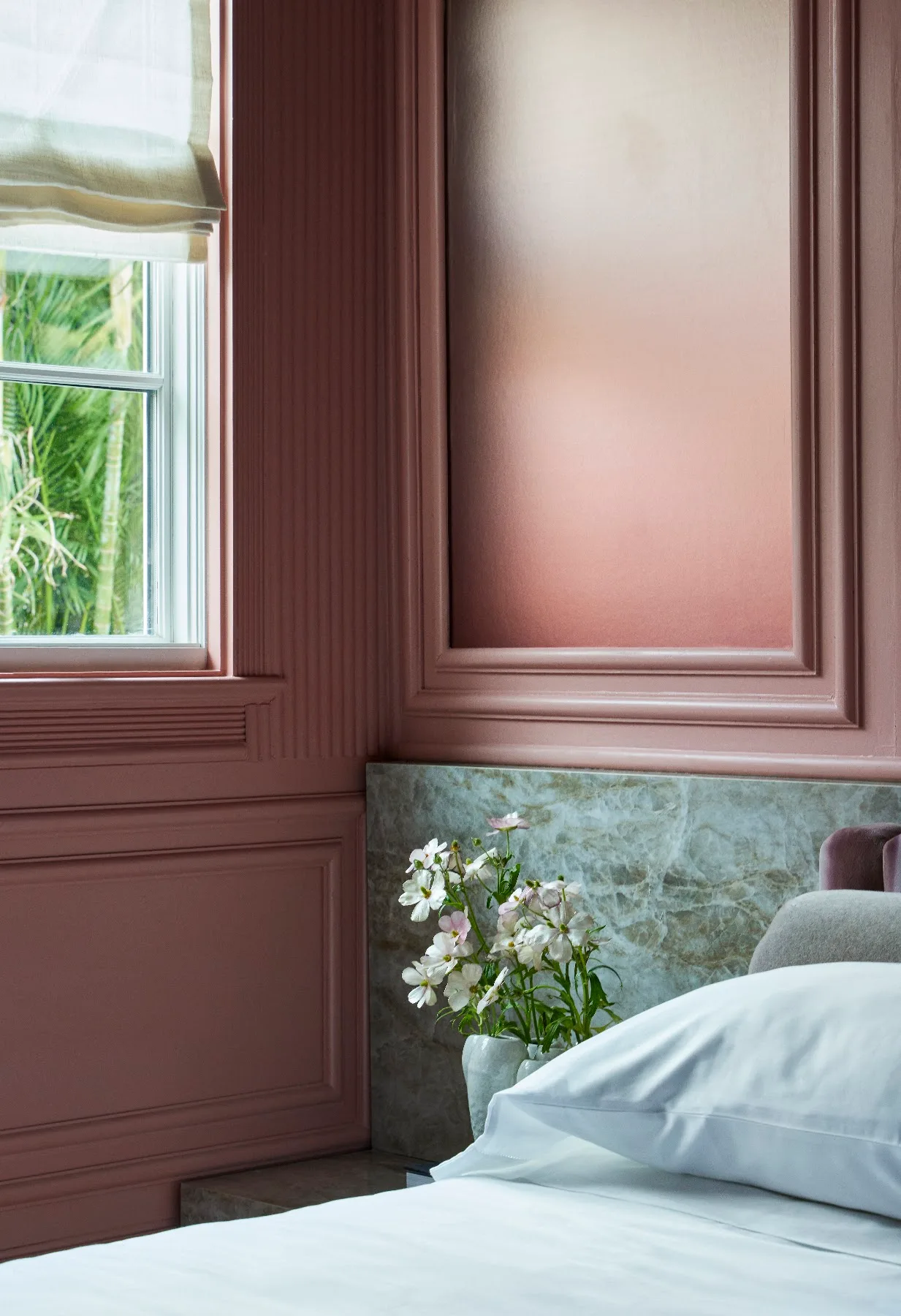 Room by Nina Magon Studio painted in Rosy Tan