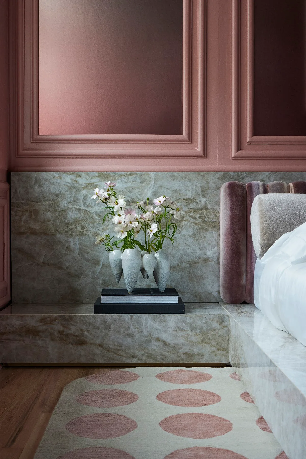 Room by Nina Magon Studio painted in Rosy Tan