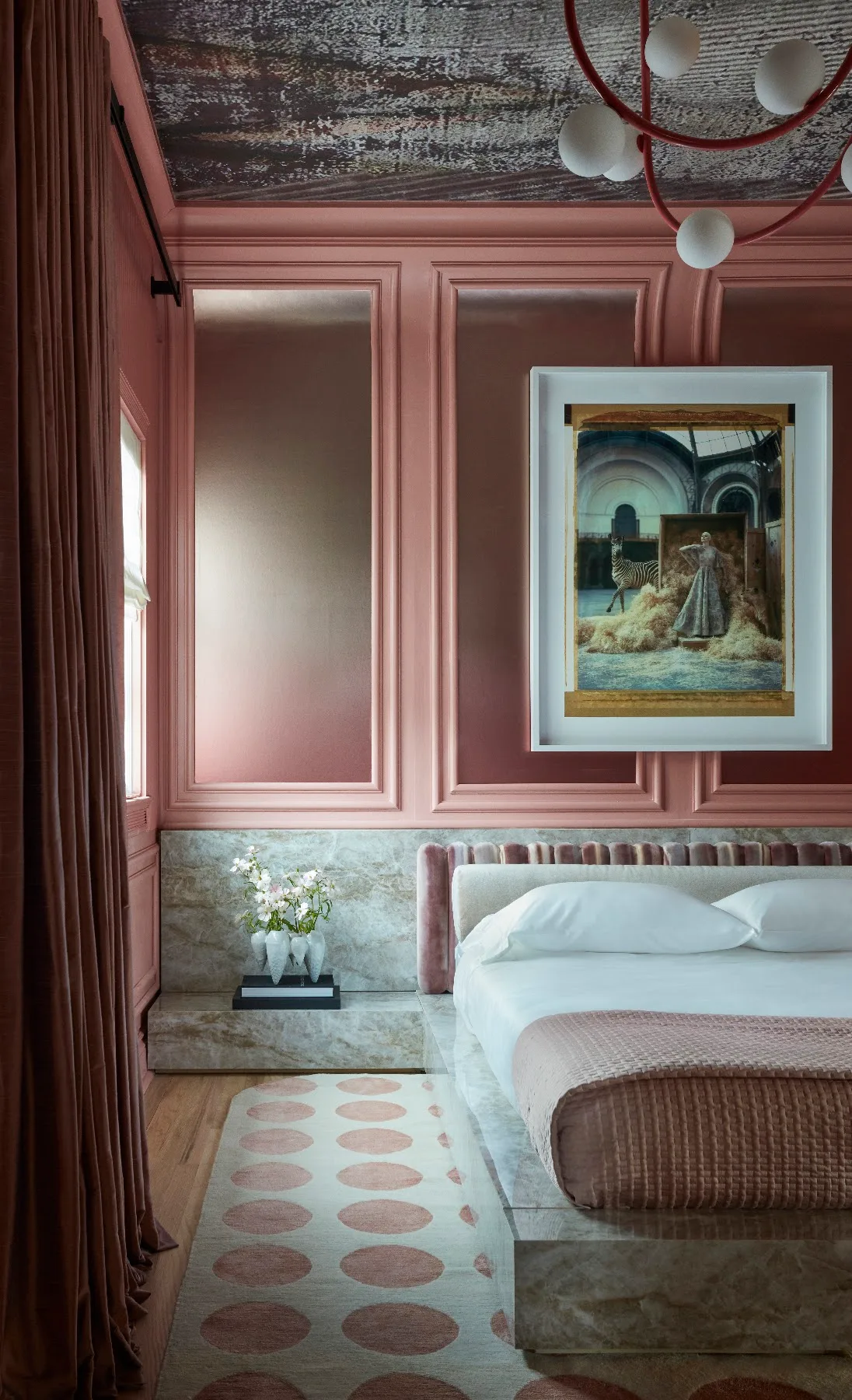 Room by Nina Magon Studio painted in Rosy Tan
