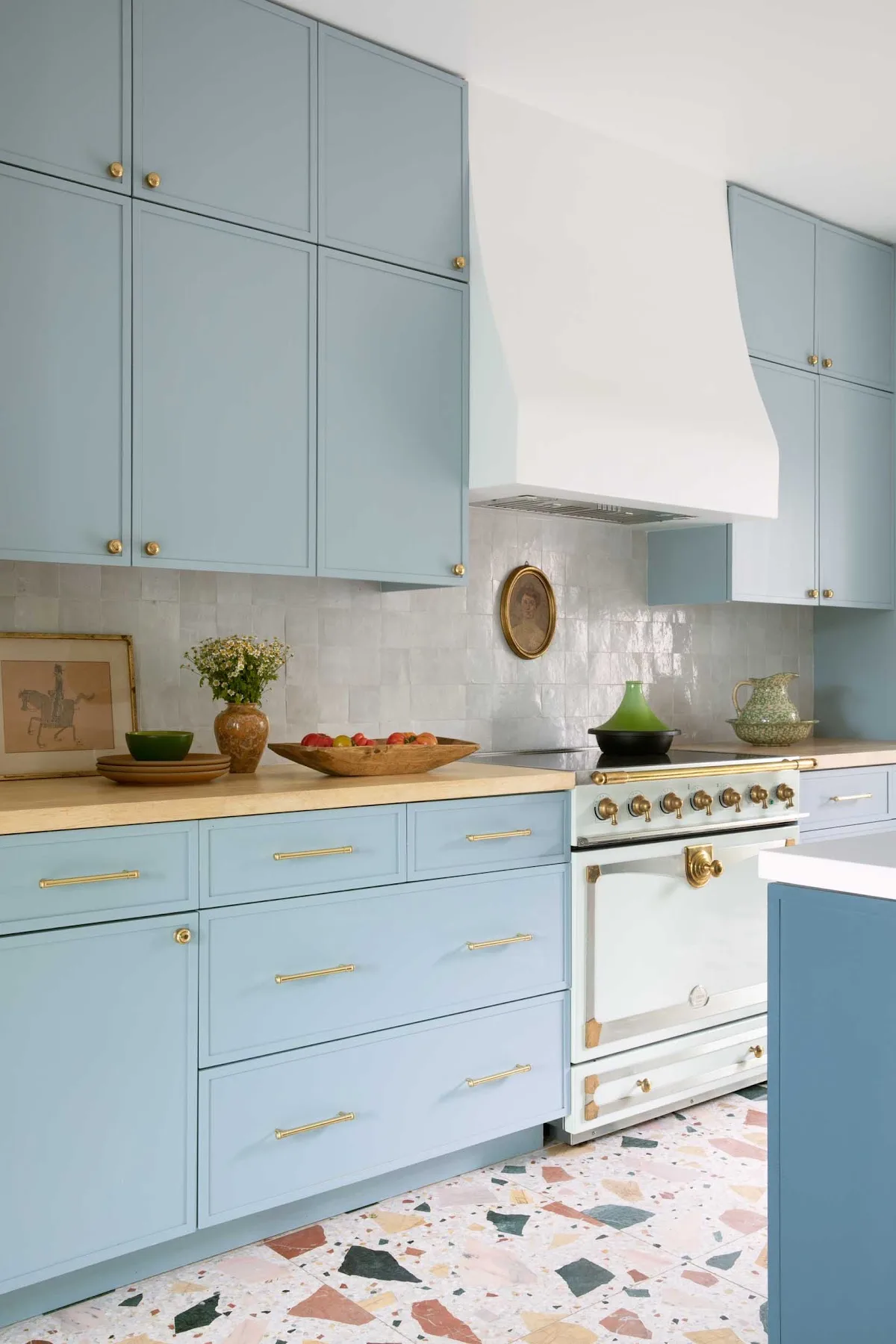 Room by Corine Maggio Design painted in Santorini Blue
