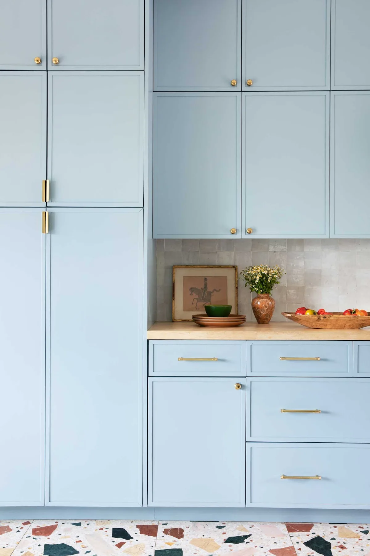 Room by Corine Maggio Design painted in Santorini Blue