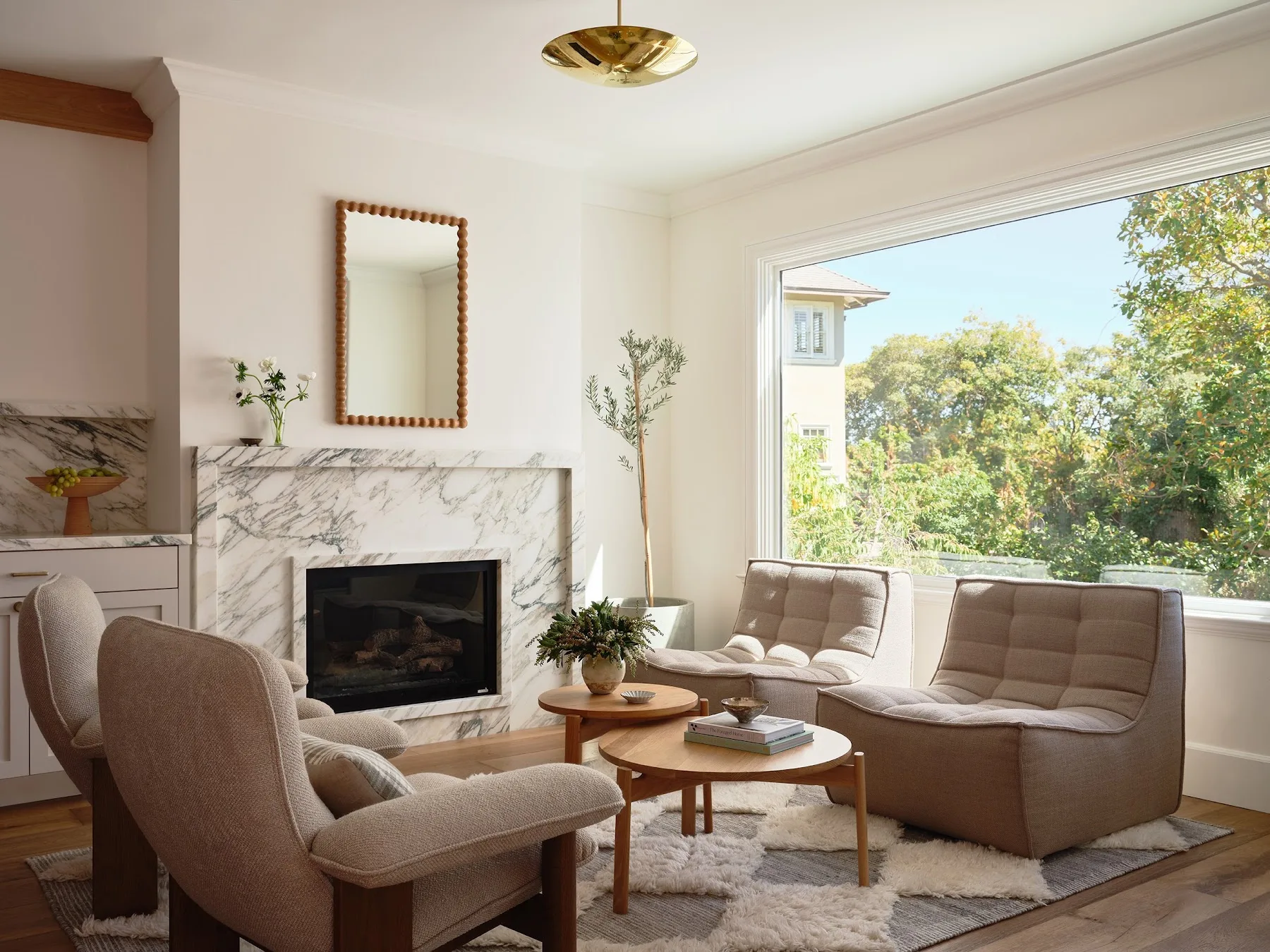 Room by Anja Michals Design painted in Simply White