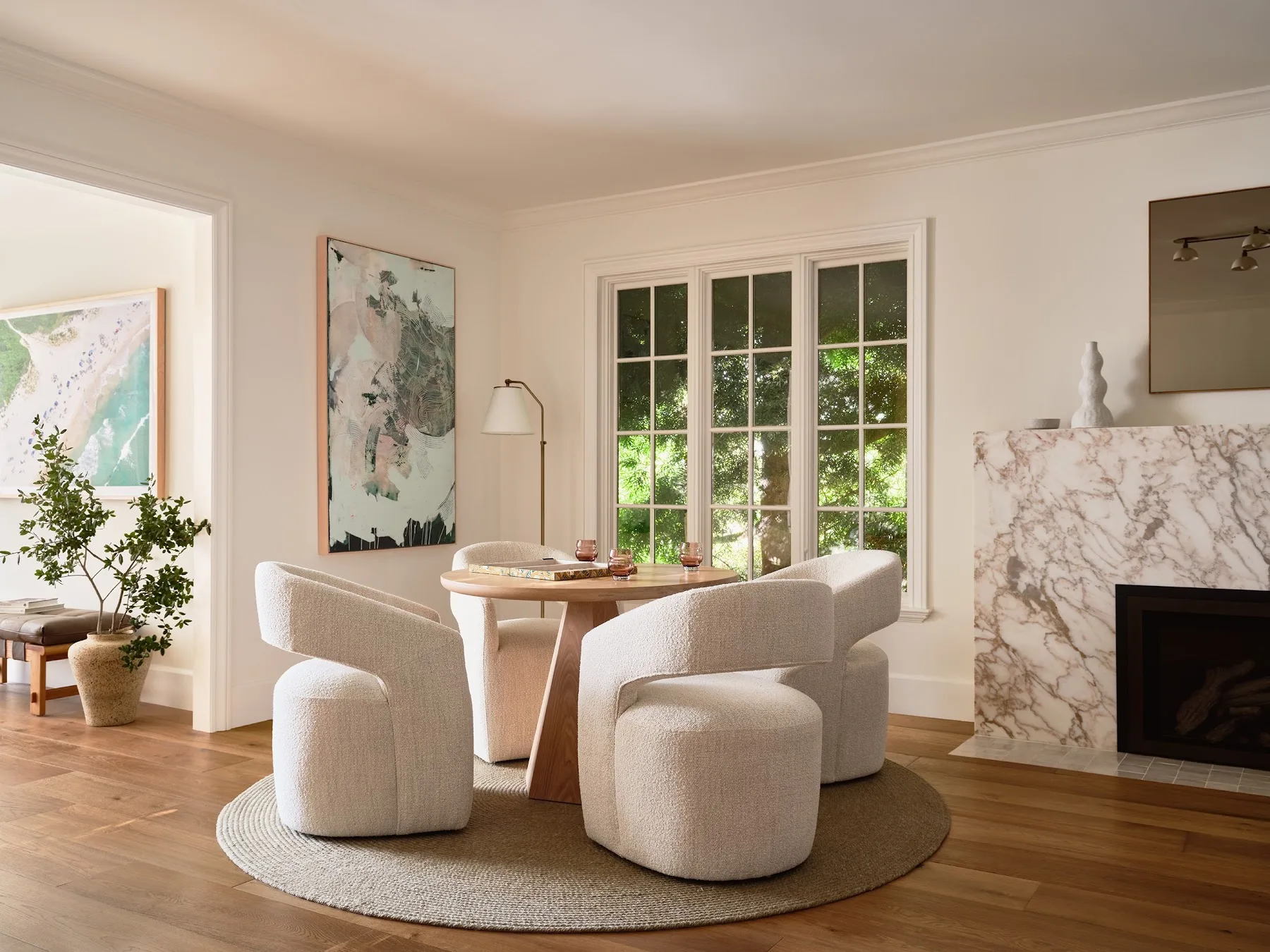 Room by Anja Michals Design painted in Simply White