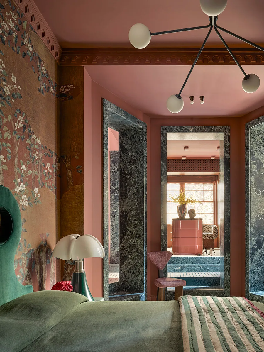 Room by Greg Natale painted in Southwest Pottery