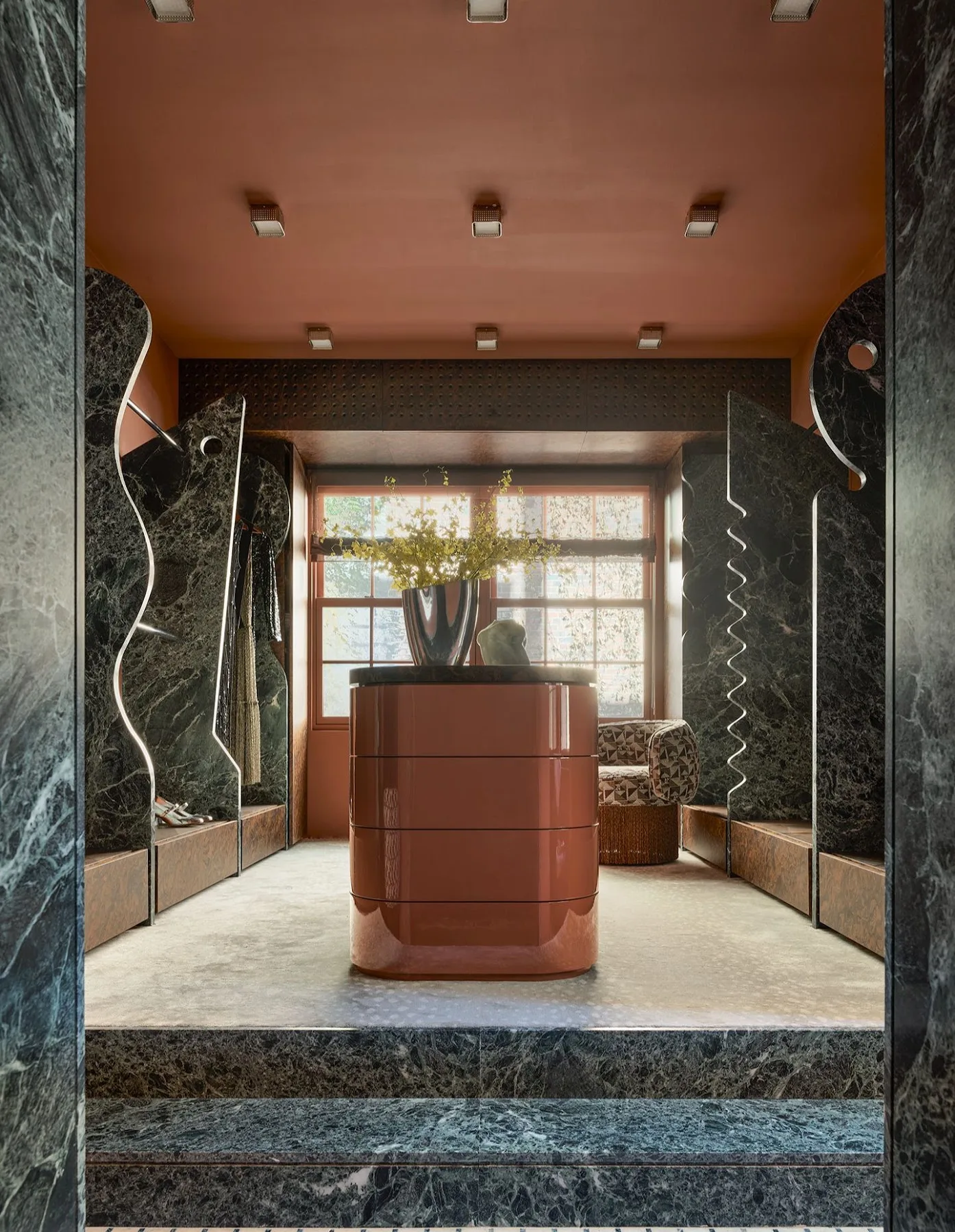 Room by Greg Natale painted in Southwest Pottery