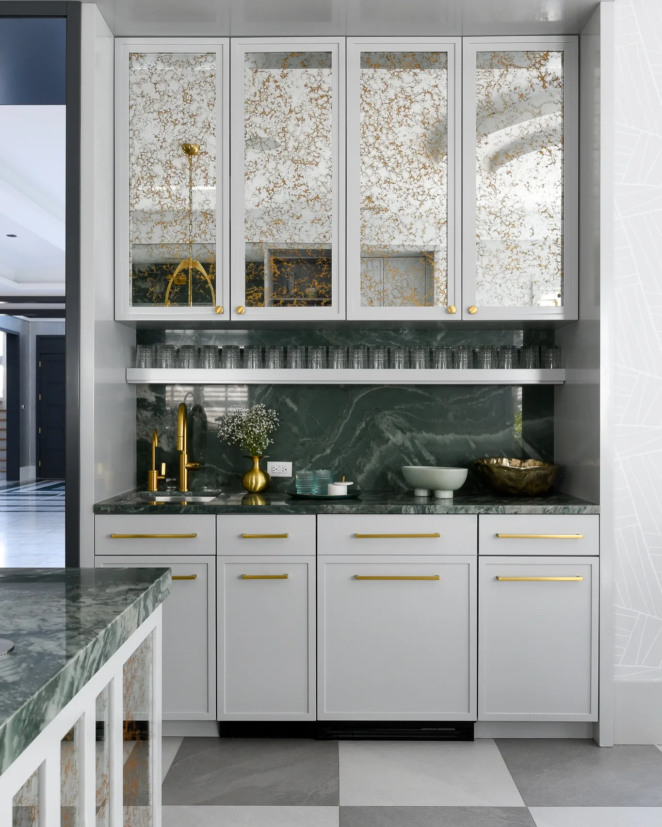 Room by Arielle Rosenblatt painted in Stonington Gray